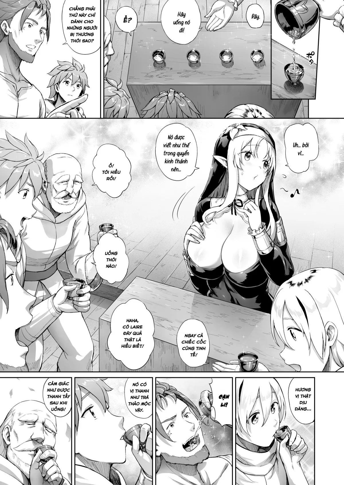 HentaiVN.net - Ảnh 22 - Thánh nữ ở ngôi làng nào đó! [Toaru Mura no Jihi no Hana] - Oneshot