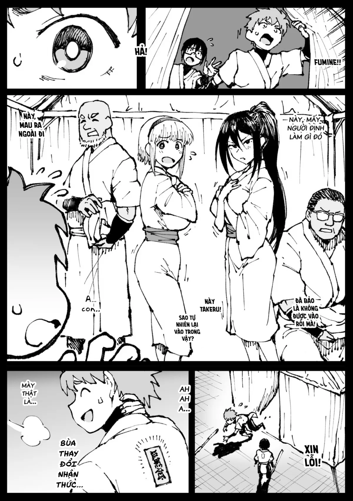 HentaiVN.net - Ảnh 13 - Bố chồng đụ đôi chị em! [許嫁のお義父さんに寝取られる姉妹] - Oneshot