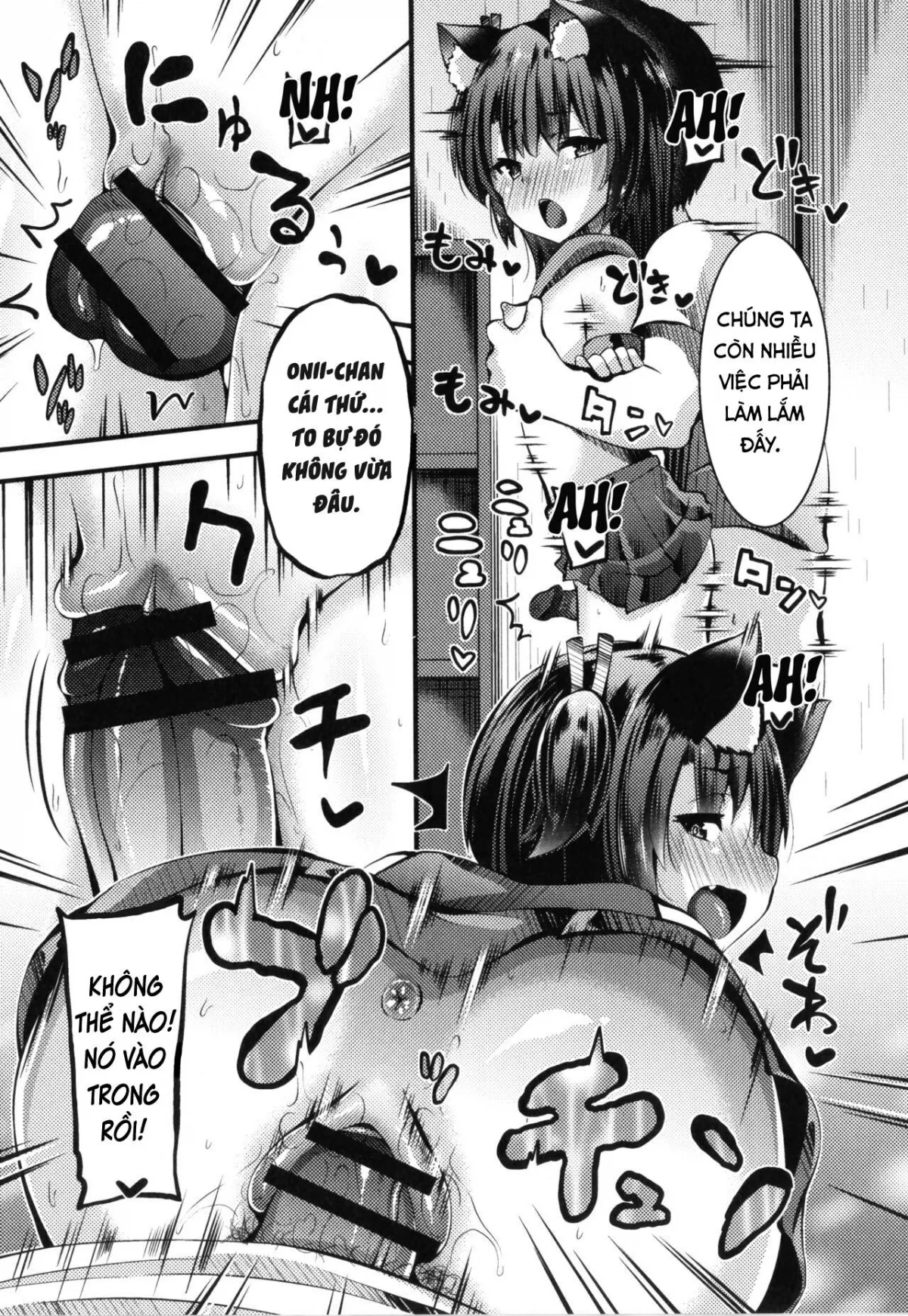 HentaiVN.net - Ảnh 17 - Em gái trong VR của tôi biến thành em gái thật. [My VR Little-Sister is Just Around the Corner ;] - Oneshot