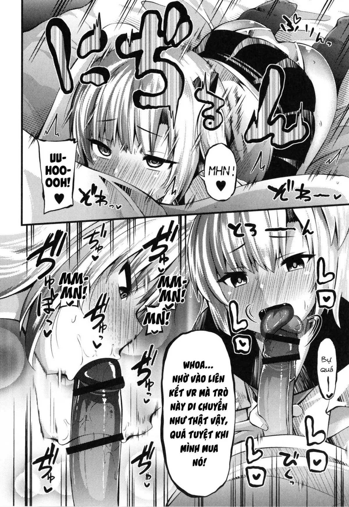 HentaiVN.net - Ảnh 6 - Em gái trong VR của tôi biến thành em gái thật. [My VR Little-Sister is Just Around the Corner ;] - Oneshot