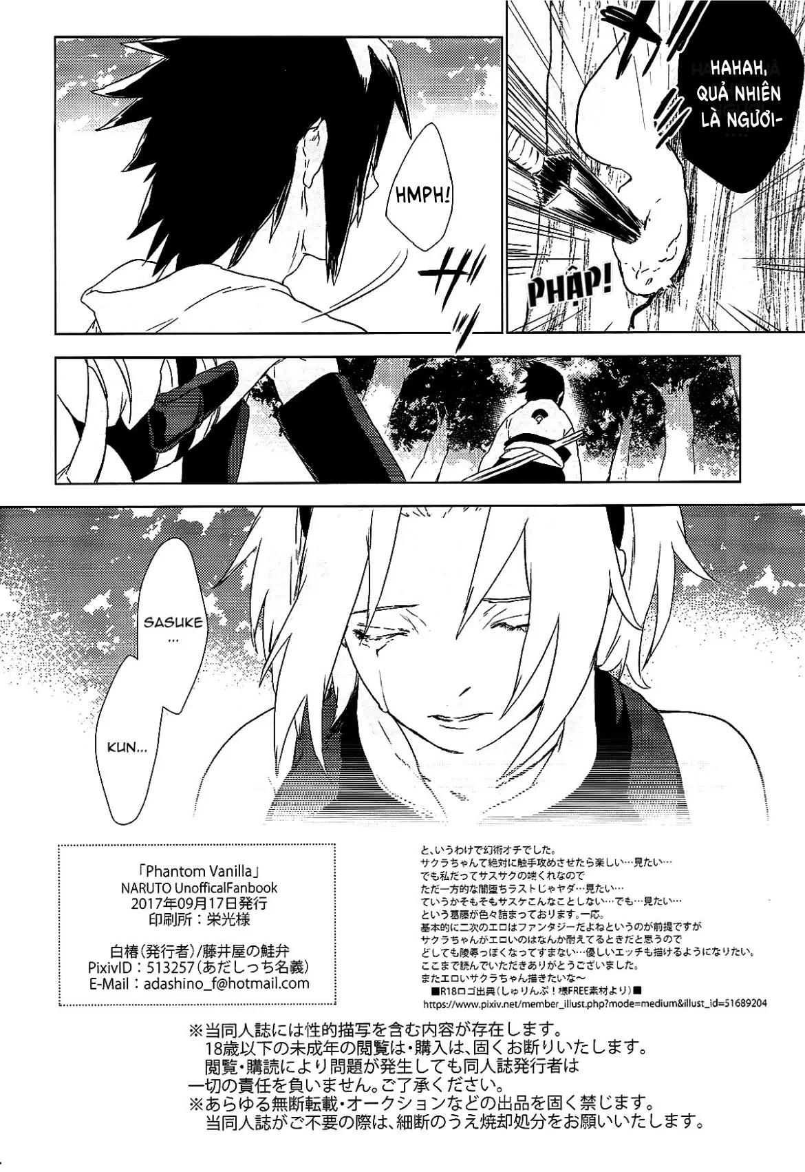HentaiVN.net - Ảnh 33 - Phantom Vanilla [Fujii-ya no Shake-ben] - Oneshot
