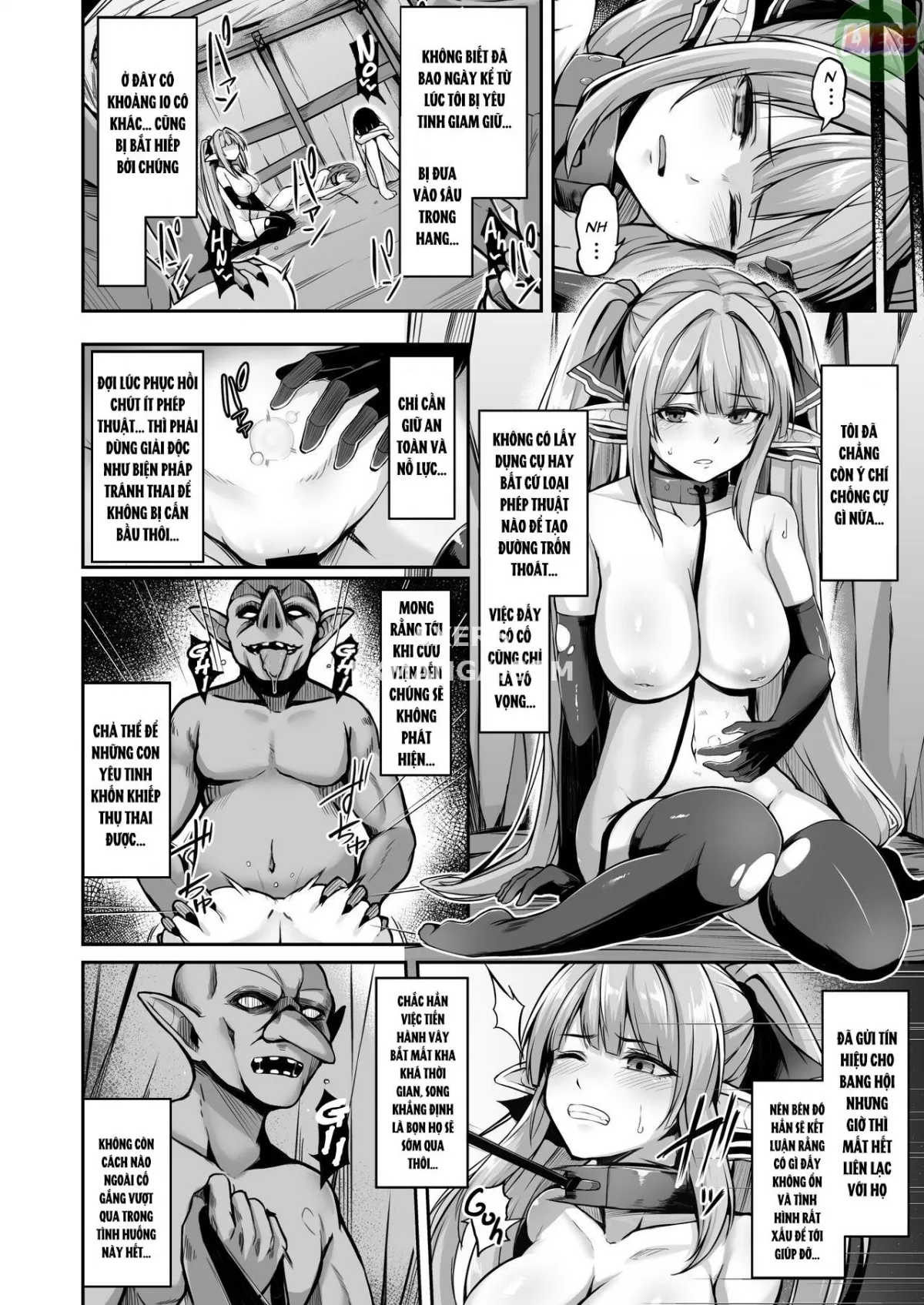 HentaiVN.net - Ảnh 16 - ELFIN QUEST [#Goblin Haiboku Hen] - Oneshot