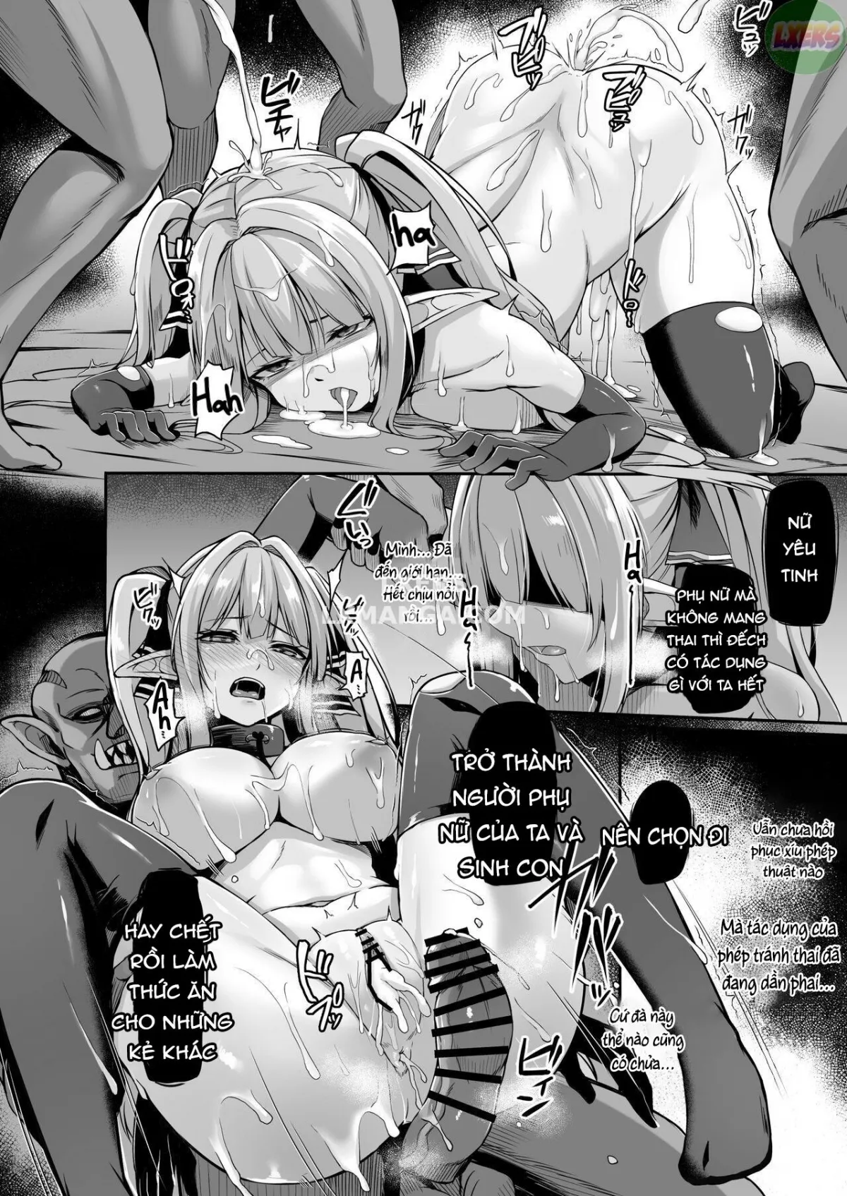 HentaiVN.net - Ảnh 28 - ELFIN QUEST [#Goblin Haiboku Hen] - Oneshot