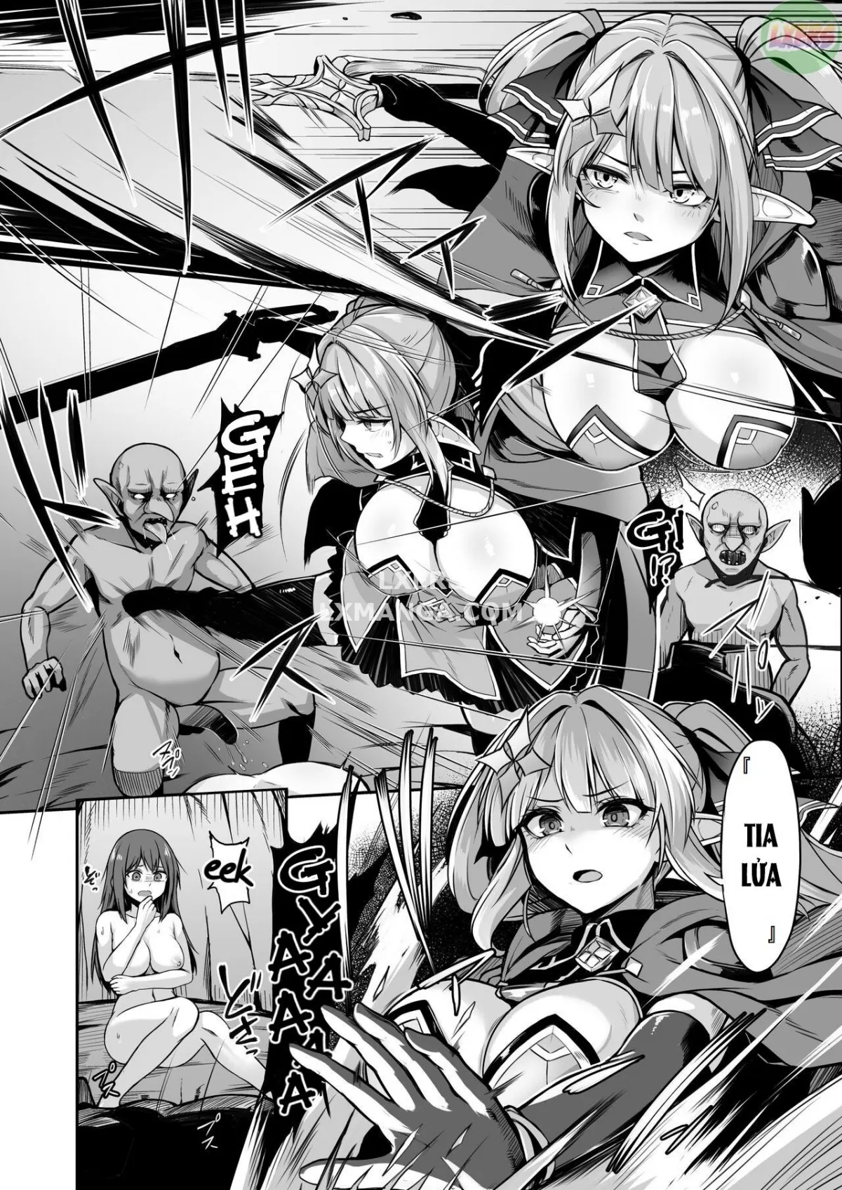 HentaiVN.net - Ảnh 8 - ELFIN QUEST [#Goblin Haiboku Hen] - Oneshot