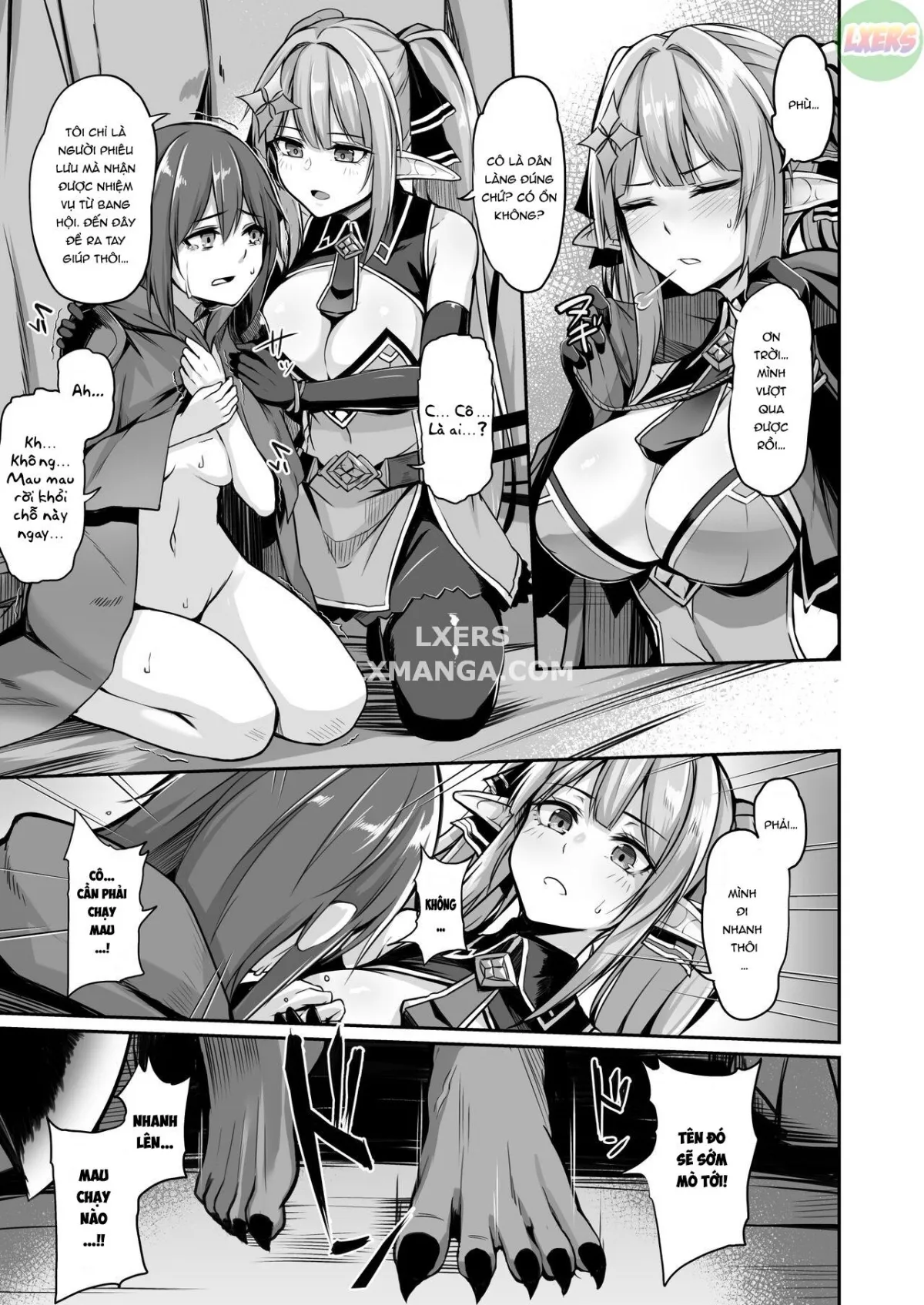HentaiVN.net - Ảnh 9 - ELFIN QUEST [#Goblin Haiboku Hen] - Oneshot