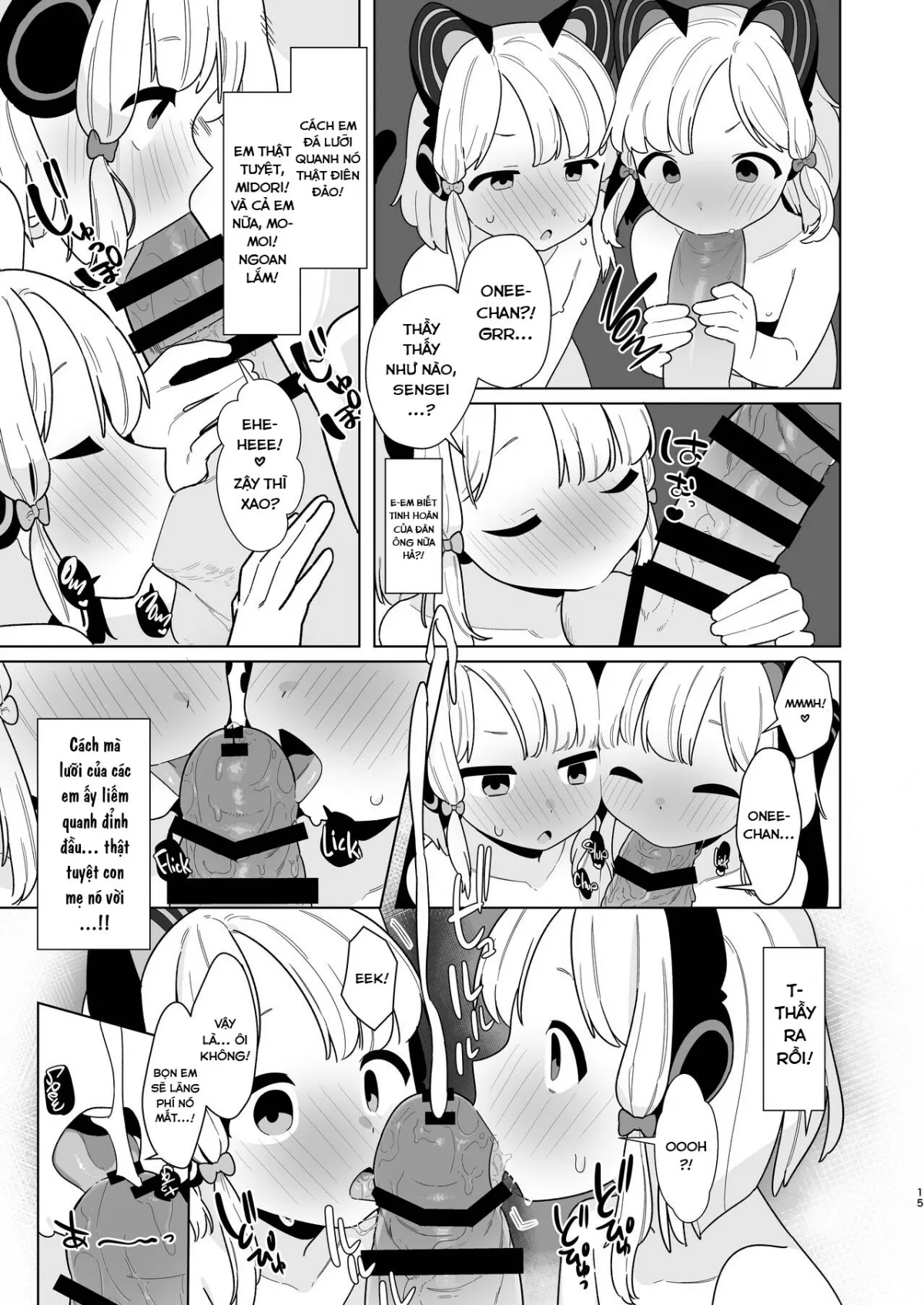 HentaiVN.net - Ảnh 13 - Câu lạc bộ Blue Archive thao túng tâm trí ~Gamer Twins Chapter~ [BluArch Saimin-bu 2 ~Saiba Midori & Momoi Hen~; The Blue Archive Mind Control Club ~Gamer Twins Chapter~] - Oneshot