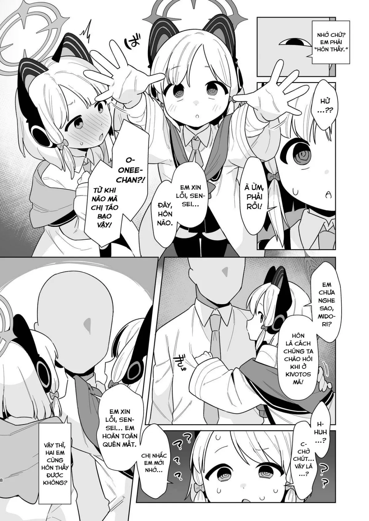 HentaiVN.net - Ảnh 6 - Câu lạc bộ Blue Archive thao túng tâm trí ~Gamer Twins Chapter~ [BluArch Saimin-bu 2 ~Saiba Midori & Momoi Hen~; The Blue Archive Mind Control Club ~Gamer Twins Chapter~] - Oneshot