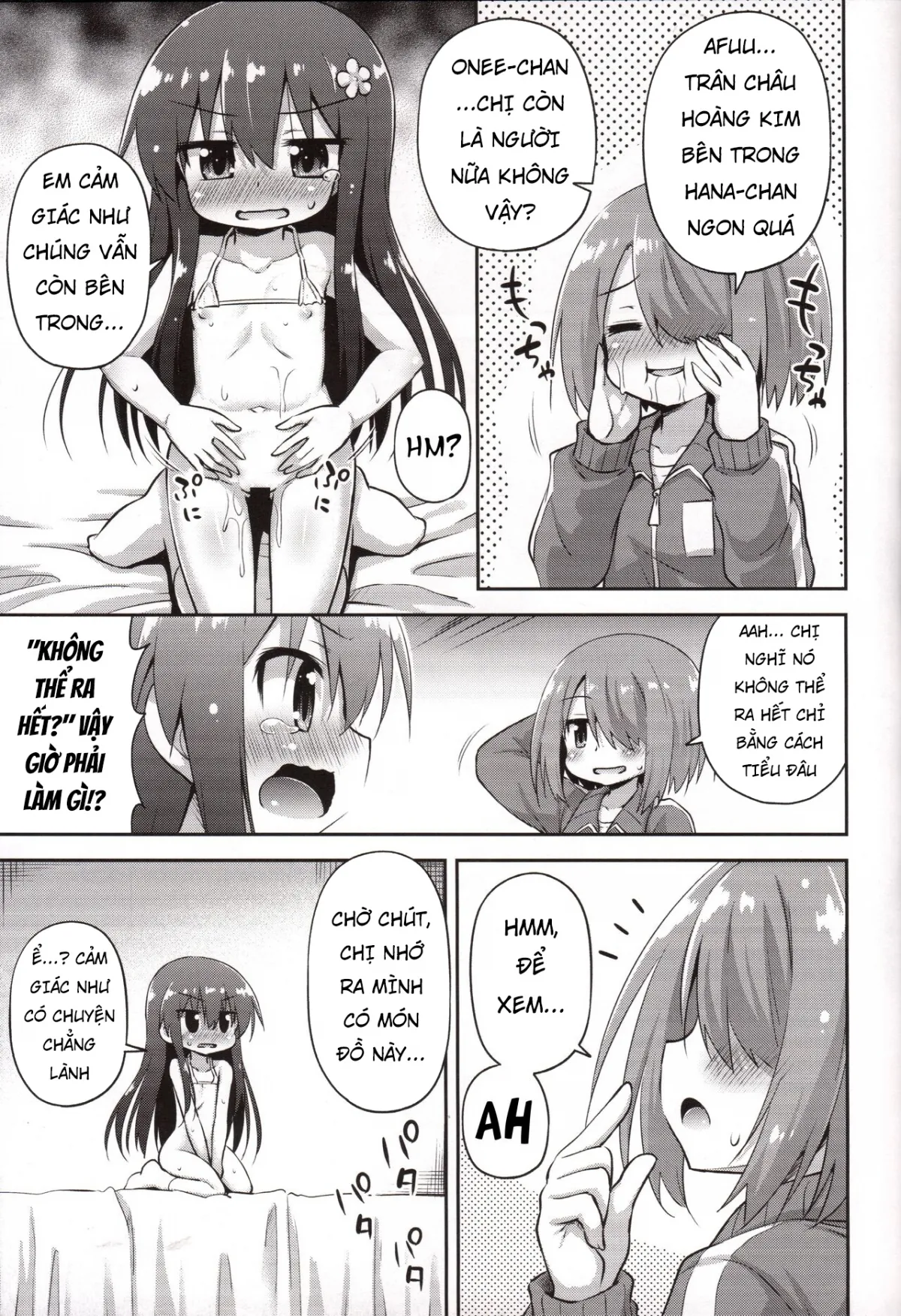 HentaiVN.net - Ảnh 12 - Trân châu siêu ngon [Tapioca Nanko Hairu?; How Many Tapioca Pearls Can You Fit?] - Oneshot