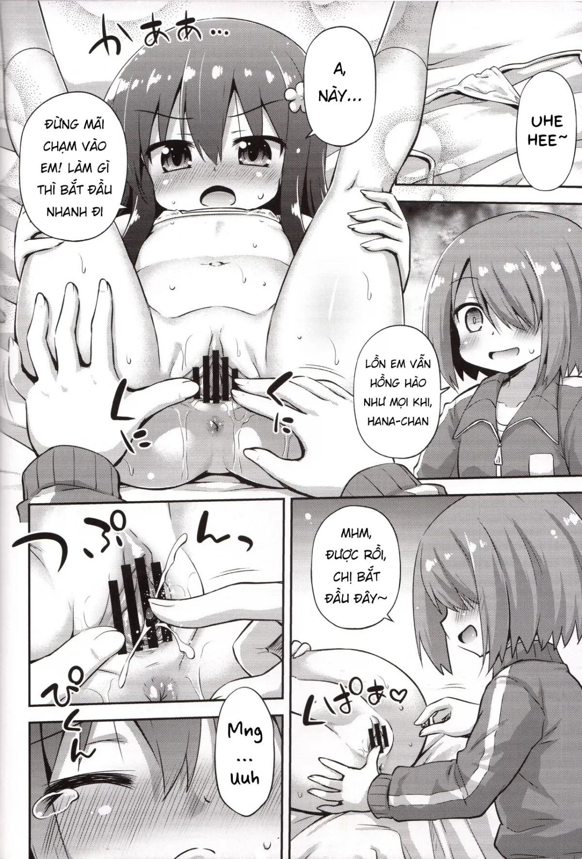 HentaiVN.net - Ảnh 5 - Trân châu siêu ngon [Tapioca Nanko Hairu?; How Many Tapioca Pearls Can You Fit?] - Oneshot