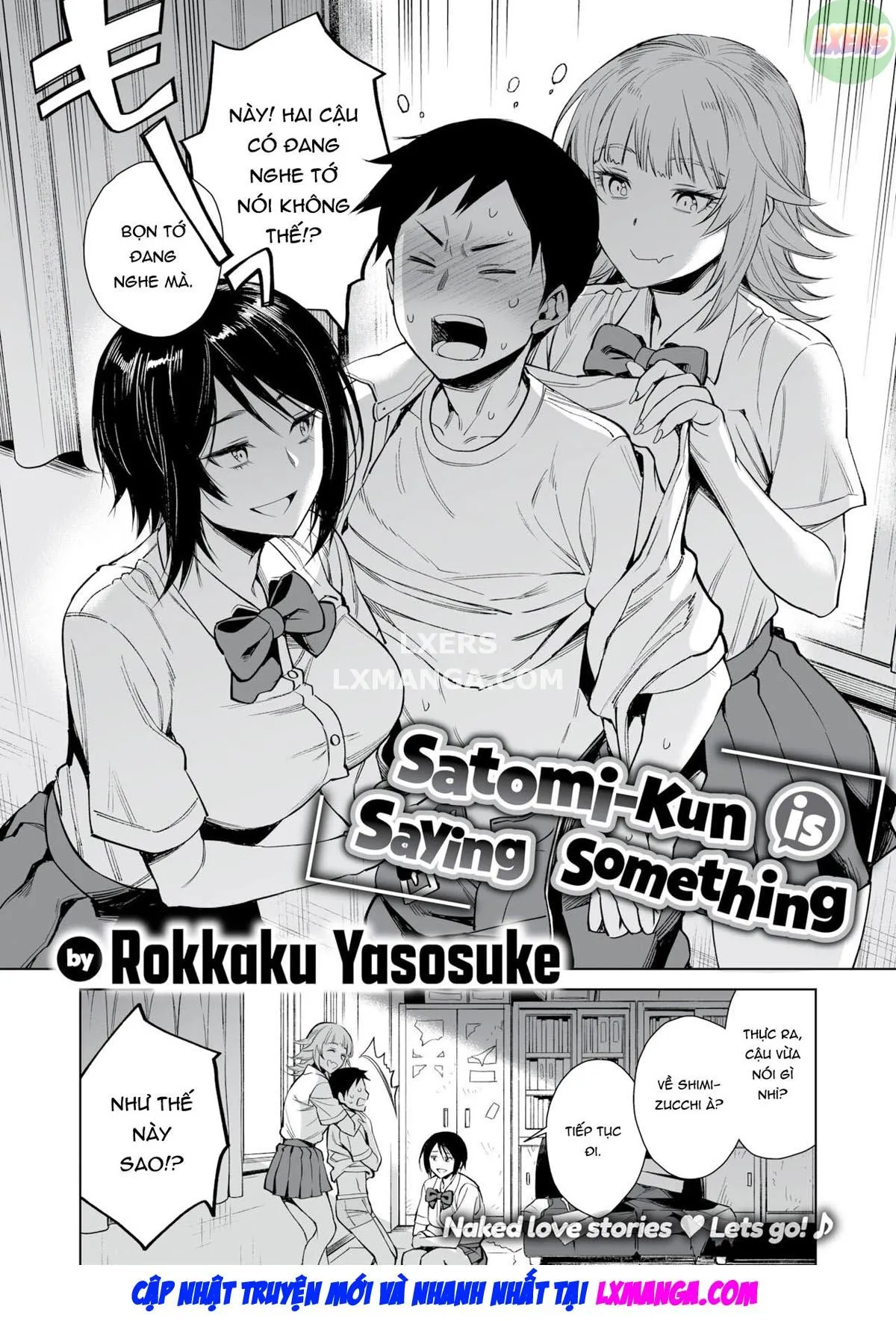 HentaiVN.net - Ảnh 5 - Satomikun ga Nanika Ittemasu - Oneshot