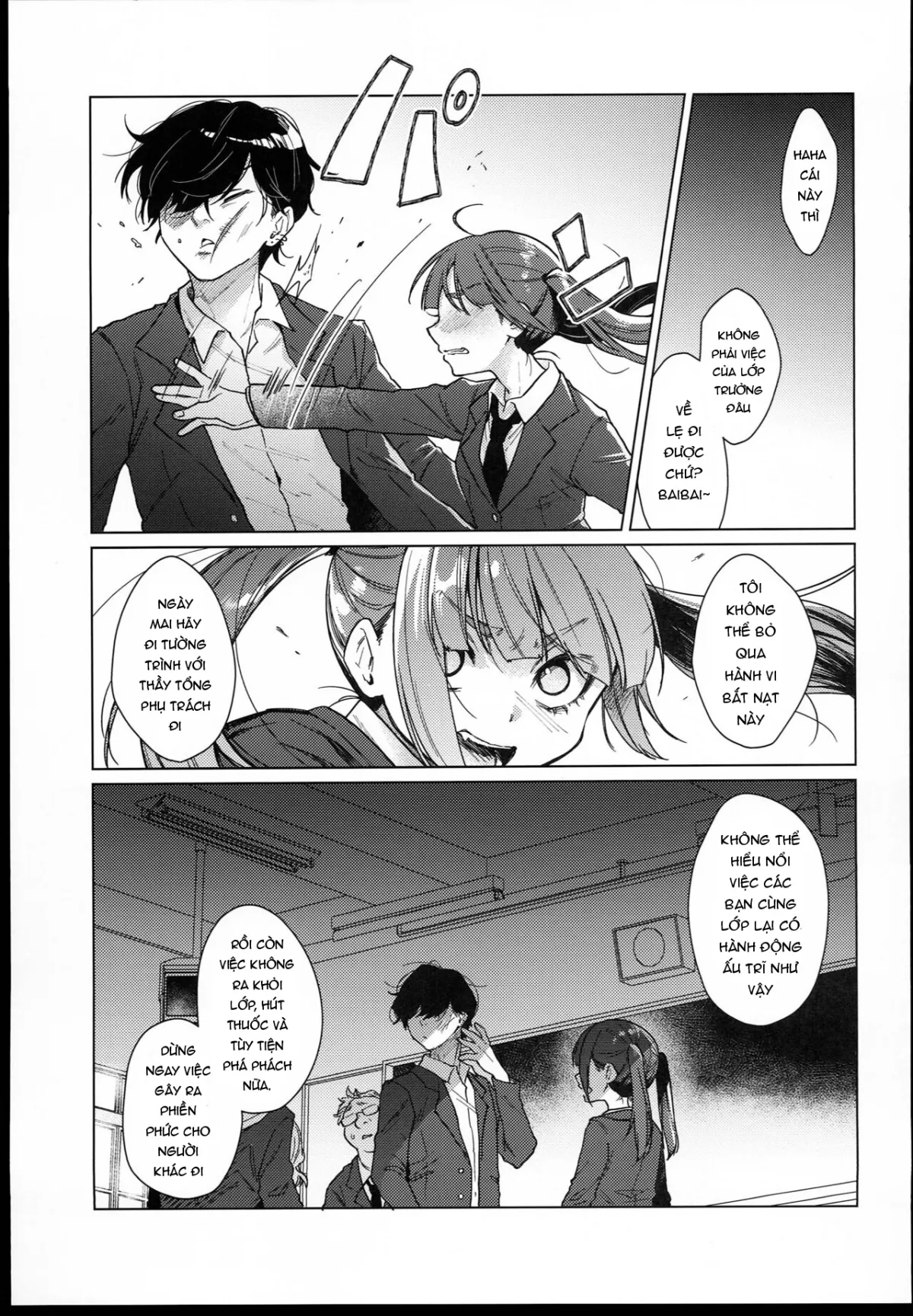 HentaiVN.net - Ảnh 9 - Lồn lớp trưởng công cộng! [委員長は今日からみんなのオモチャ] - Chap 1