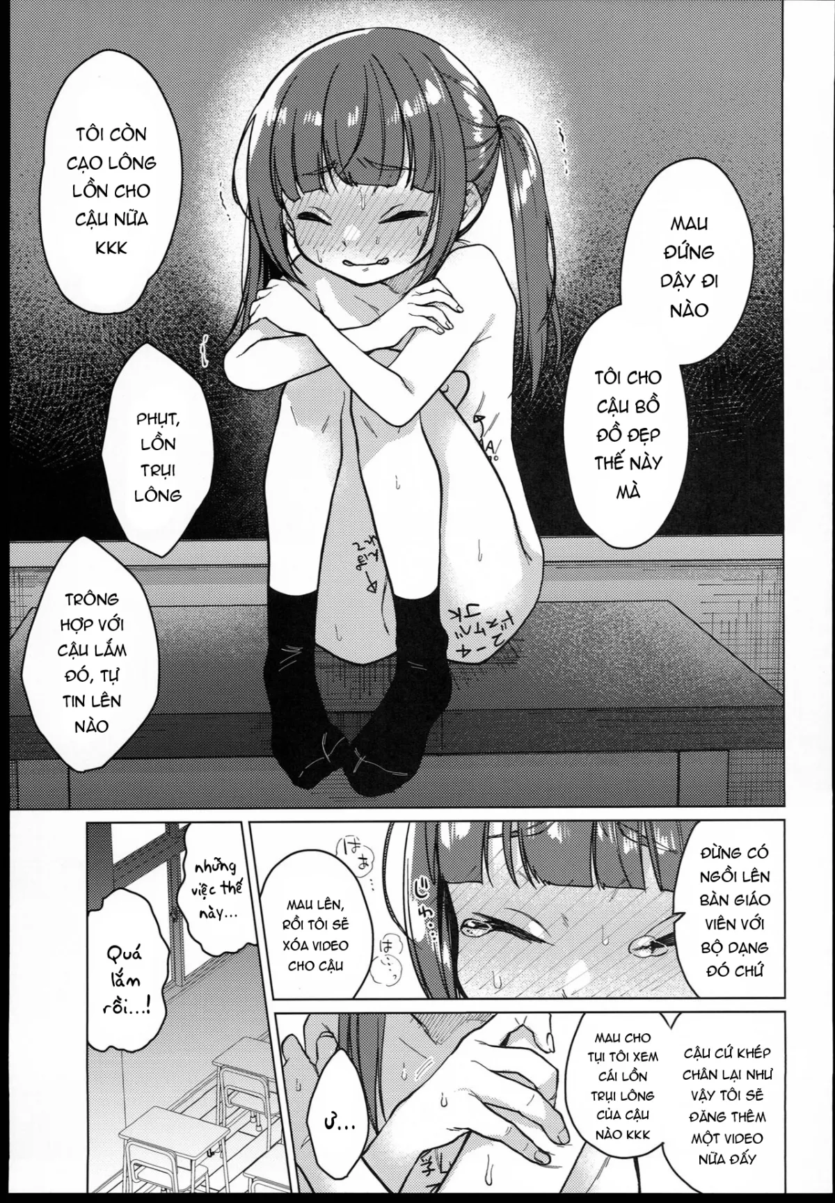HentaiVN.net - Ảnh 10 - Lồn lớp trưởng công cộng! [委員長は今日からみんなのオモチャ] - Chap 3