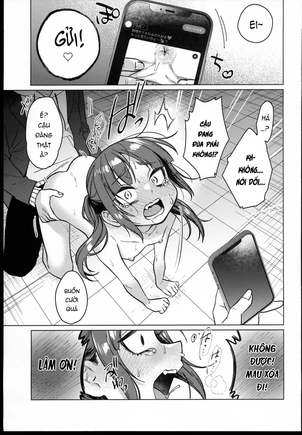 HentaiVN.net - Ảnh 6 - Lồn lớp trưởng công cộng! [委員長は今日からみんなのオモチャ] - Chap 3