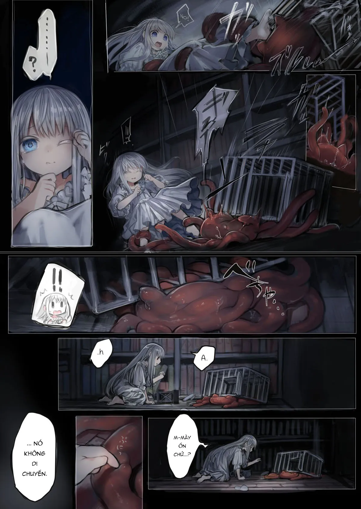 HentaiVN.net - Ảnh 13 - Tình yêu của cô chủ nhỏ và chú bạch tuộc [Connect -Shoujo wa Shokushu to Ai o Tsumugu ; Connect-少女は触手と愛をつむぐ-] - Chap 1