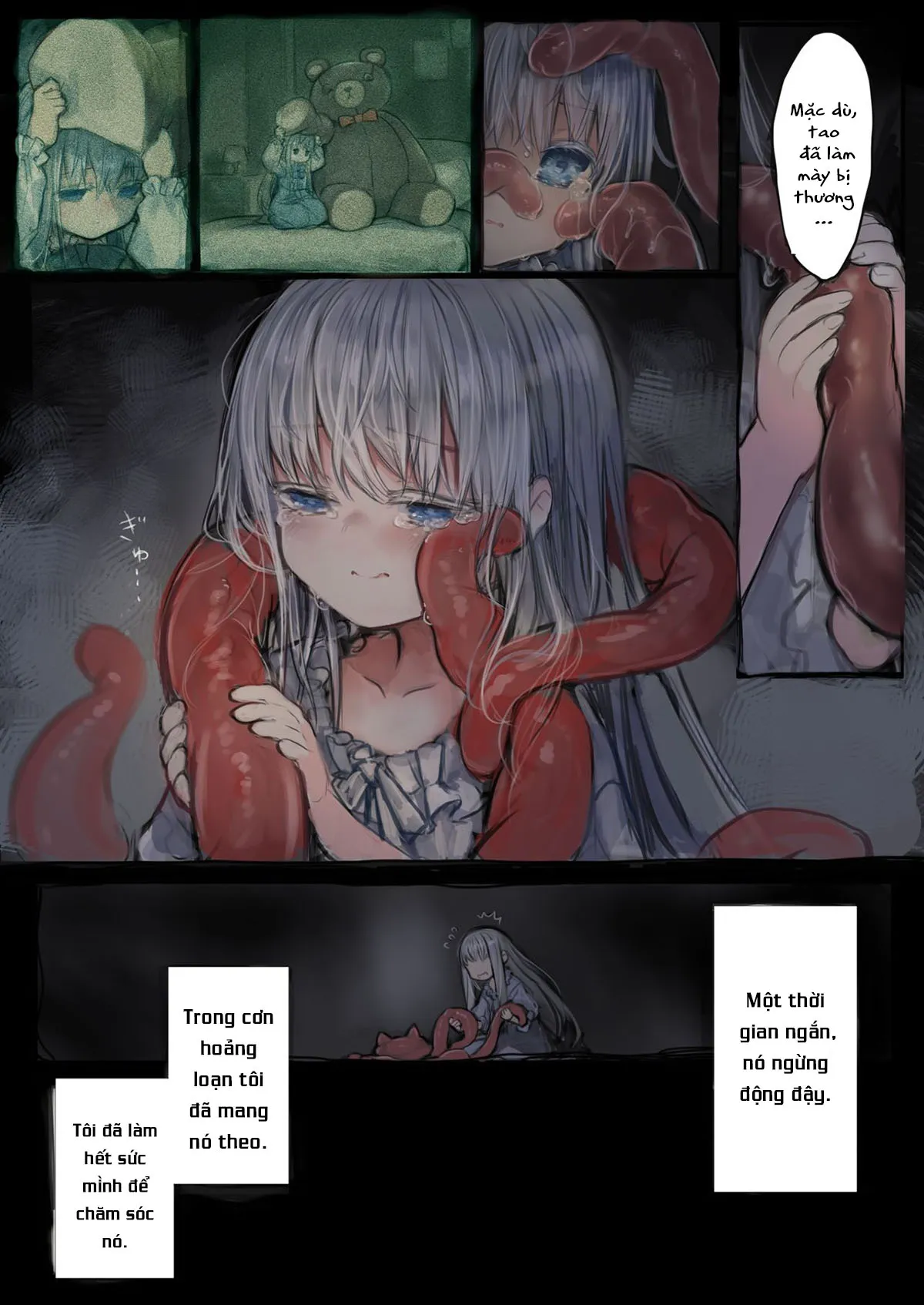 HentaiVN.net - Ảnh 17 - Tình yêu của cô chủ nhỏ và chú bạch tuộc [Connect -Shoujo wa Shokushu to Ai o Tsumugu ; Connect-少女は触手と愛をつむぐ-] - Chap 1