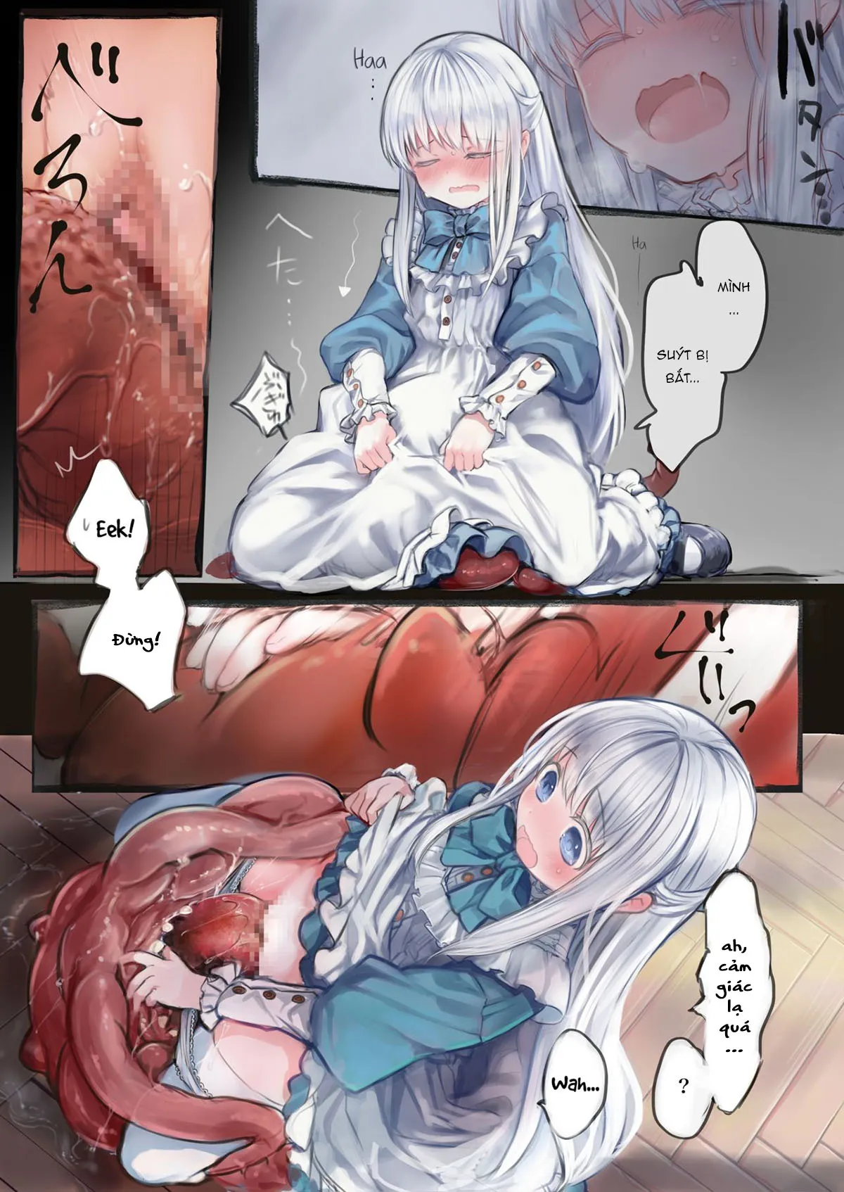 HentaiVN.net - Ảnh 24 - Tình yêu của cô chủ nhỏ và chú bạch tuộc [Connect -Shoujo wa Shokushu to Ai o Tsumugu ; Connect-少女は触手と愛をつむぐ-] - Chap 1