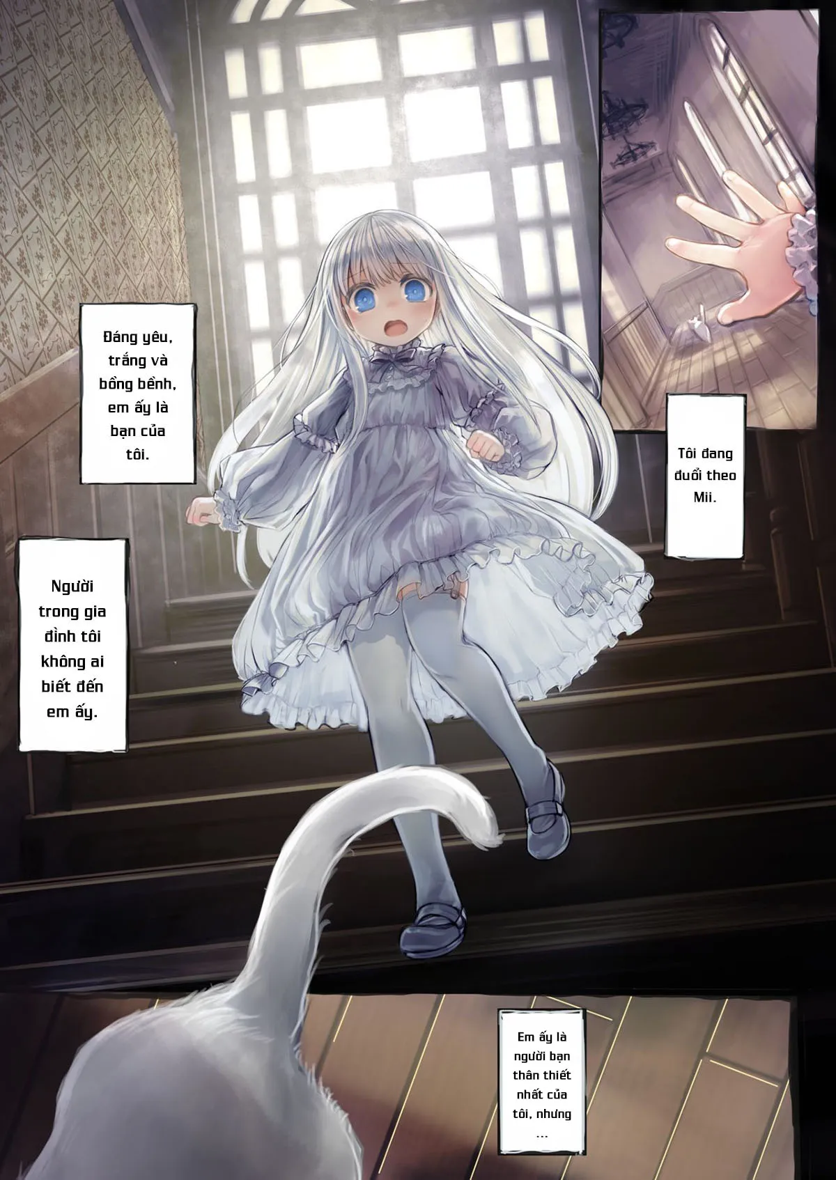 HentaiVN.net - Ảnh 6 - Tình yêu của cô chủ nhỏ và chú bạch tuộc [Connect -Shoujo wa Shokushu to Ai o Tsumugu ; Connect-少女は触手と愛をつむぐ-] - Chap 1