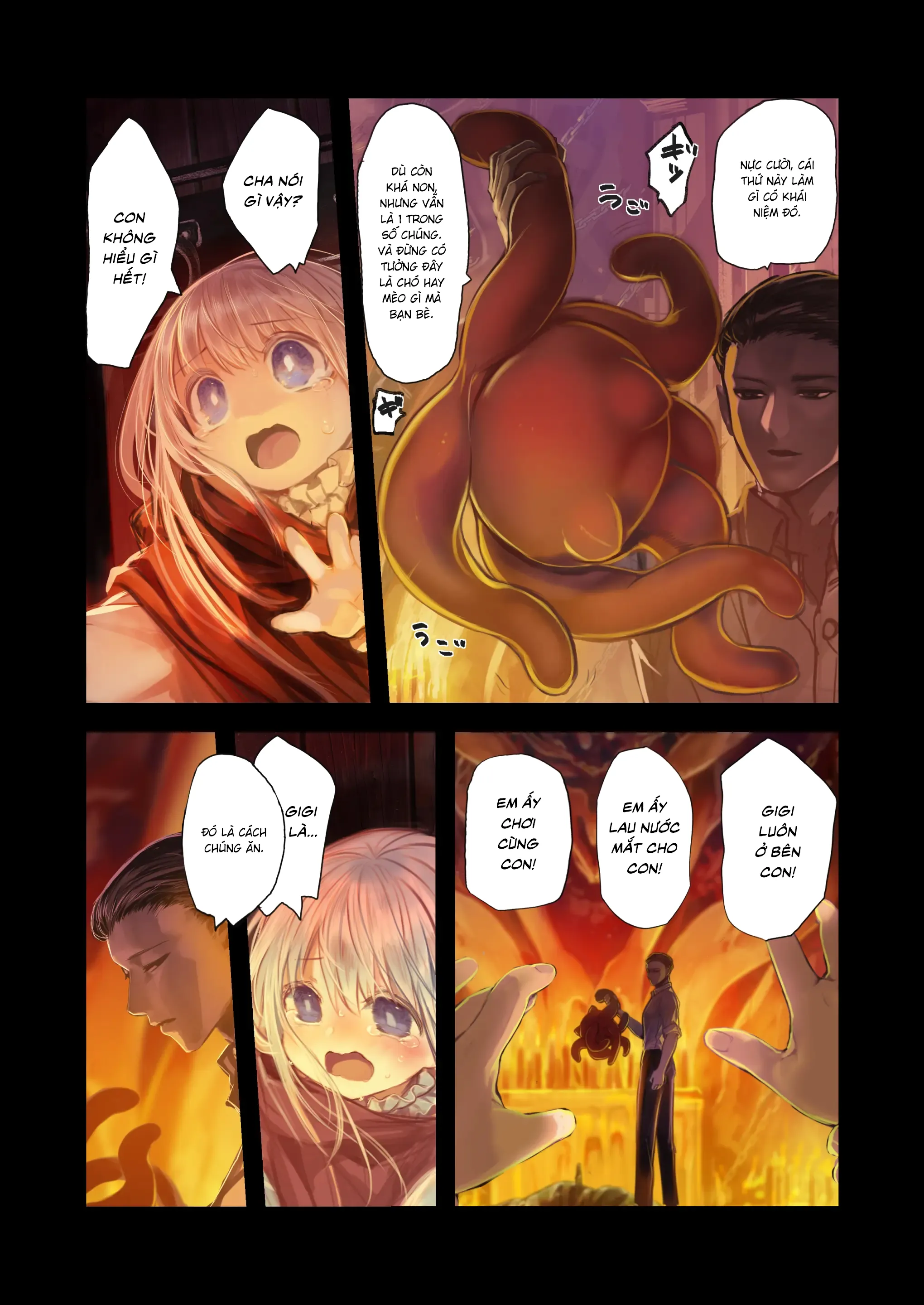 HentaiVN.net - Ảnh 35 - Tình yêu của cô chủ nhỏ và chú bạch tuộc [Connect -Shoujo wa Shokushu to Ai o Tsumugu ; Connect-少女は触手と愛をつむぐ-] - Chap 2 [END?]