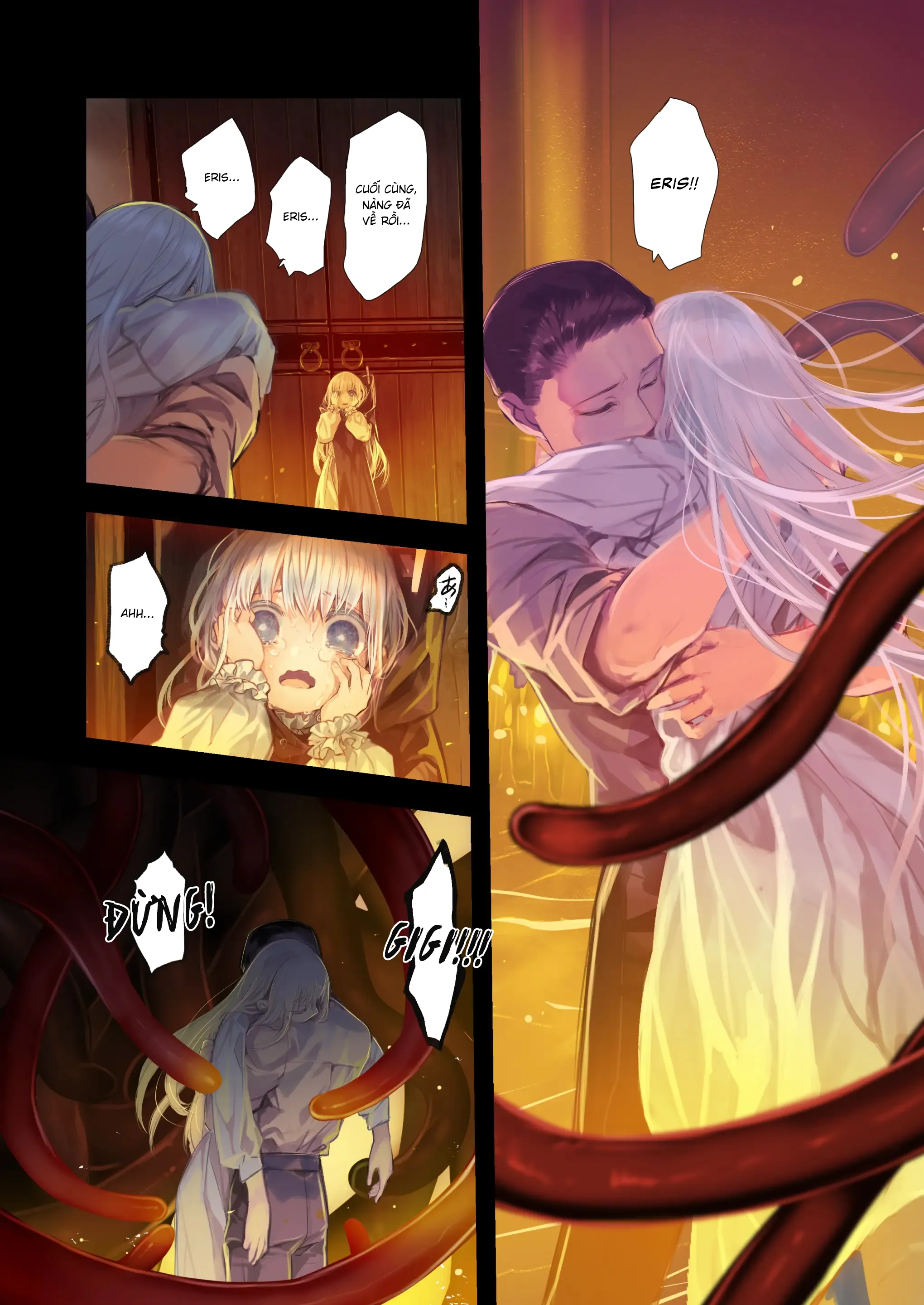 HentaiVN.net - Ảnh 41 - Tình yêu của cô chủ nhỏ và chú bạch tuộc [Connect -Shoujo wa Shokushu to Ai o Tsumugu ; Connect-少女は触手と愛をつむぐ-] - Chap 2 [END?]