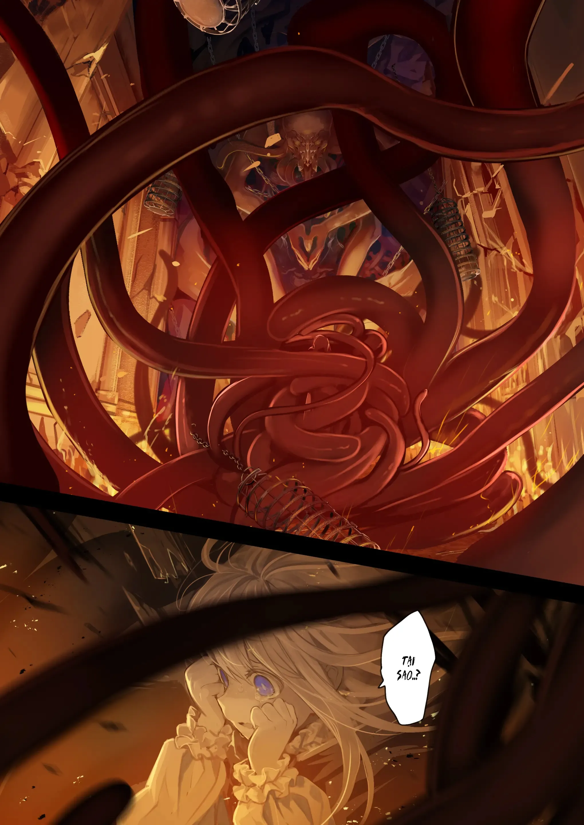 HentaiVN.net - Ảnh 42 - Tình yêu của cô chủ nhỏ và chú bạch tuộc [Connect -Shoujo wa Shokushu to Ai o Tsumugu ; Connect-少女は触手と愛をつむぐ-] - Chap 2 [END?]