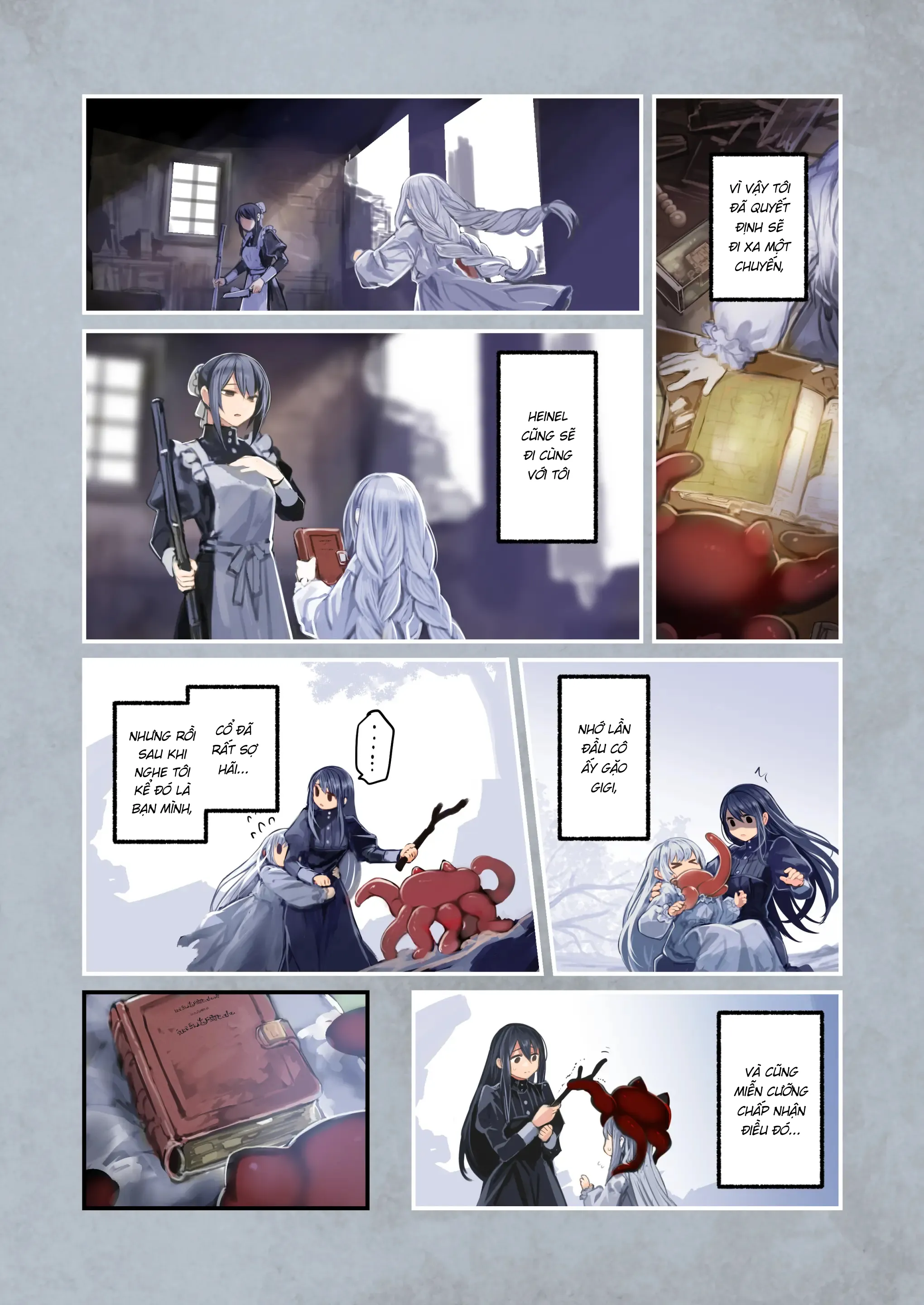 HentaiVN.net - Ảnh 66 - Tình yêu của cô chủ nhỏ và chú bạch tuộc [Connect -Shoujo wa Shokushu to Ai o Tsumugu ; Connect-少女は触手と愛をつむぐ-] - Chap 2 [END?]