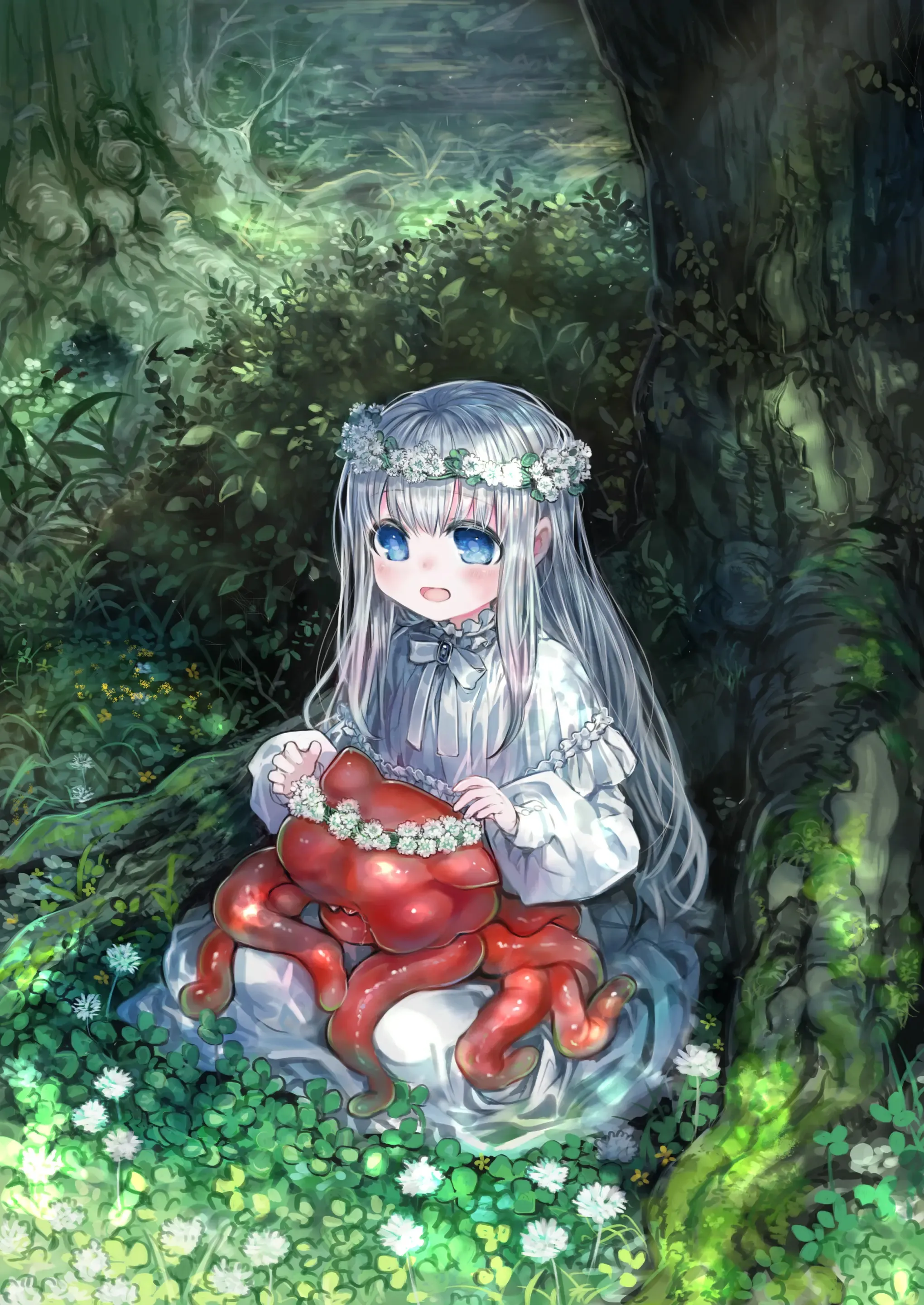 HentaiVN.net - Ảnh 70 - Tình yêu của cô chủ nhỏ và chú bạch tuộc [Connect -Shoujo wa Shokushu to Ai o Tsumugu ; Connect-少女は触手と愛をつむぐ-] - Chap 2 [END?]