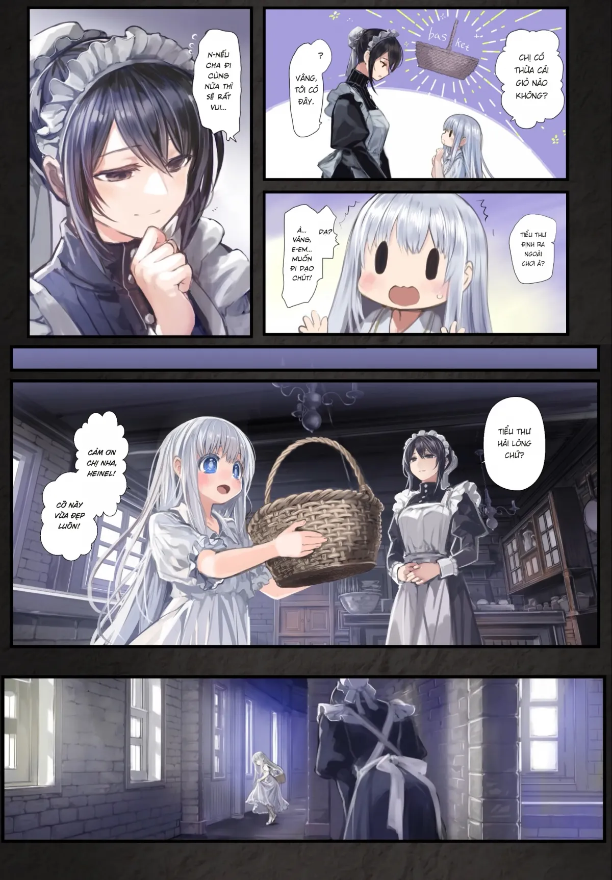 HentaiVN.net - Ảnh 4 - Tình yêu của cô chủ nhỏ và chú bạch tuộc [Connect -Shoujo wa Shokushu to Ai o Tsumugu ; Connect-少女は触手と愛をつむぐ-] - Ngoại truyện: Nhật ký của Heinel