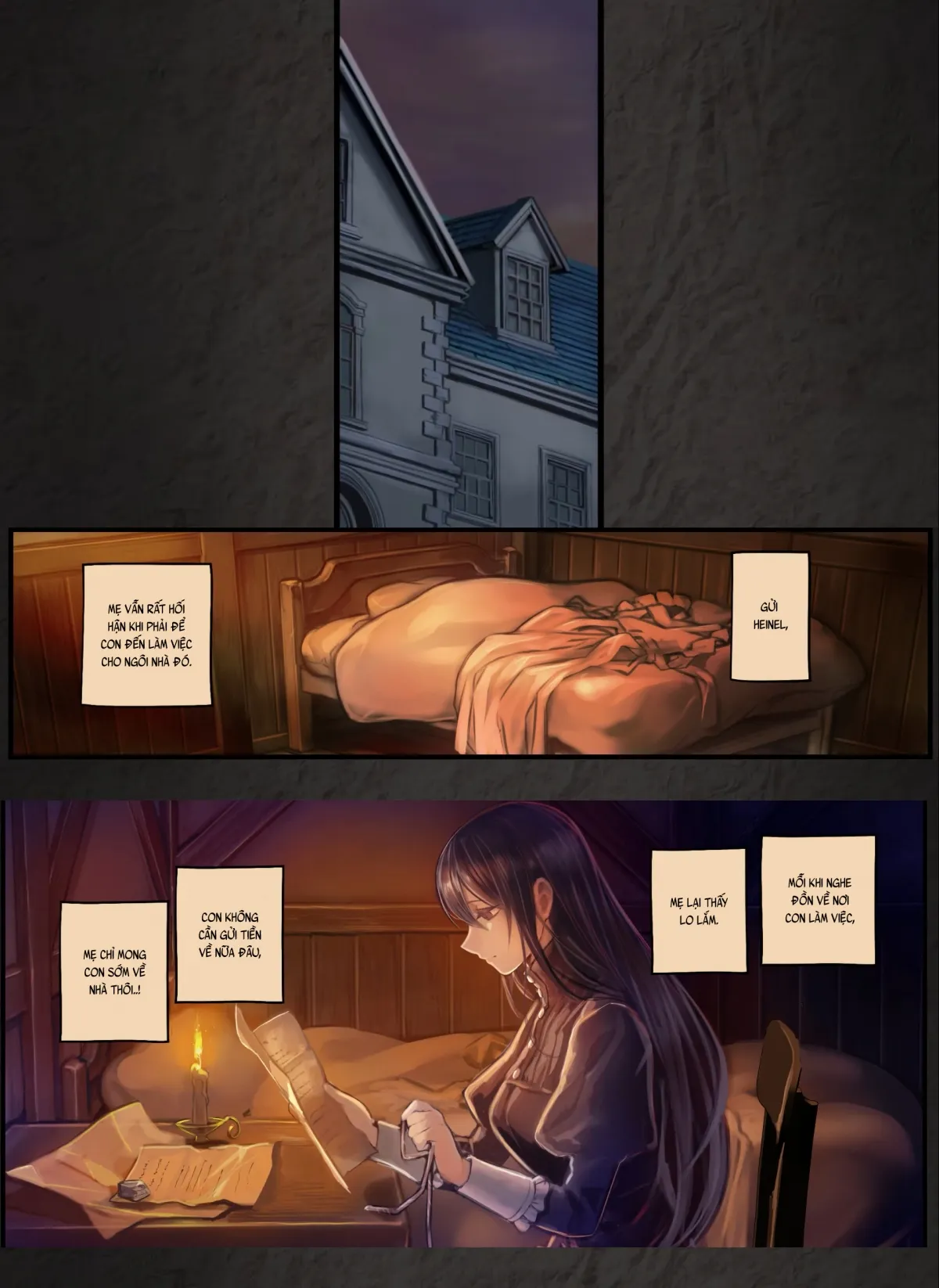 HentaiVN.net - Ảnh 8 - Tình yêu của cô chủ nhỏ và chú bạch tuộc [Connect -Shoujo wa Shokushu to Ai o Tsumugu ; Connect-少女は触手と愛をつむぐ-] - Ngoại truyện: Nhật ký của Heinel
