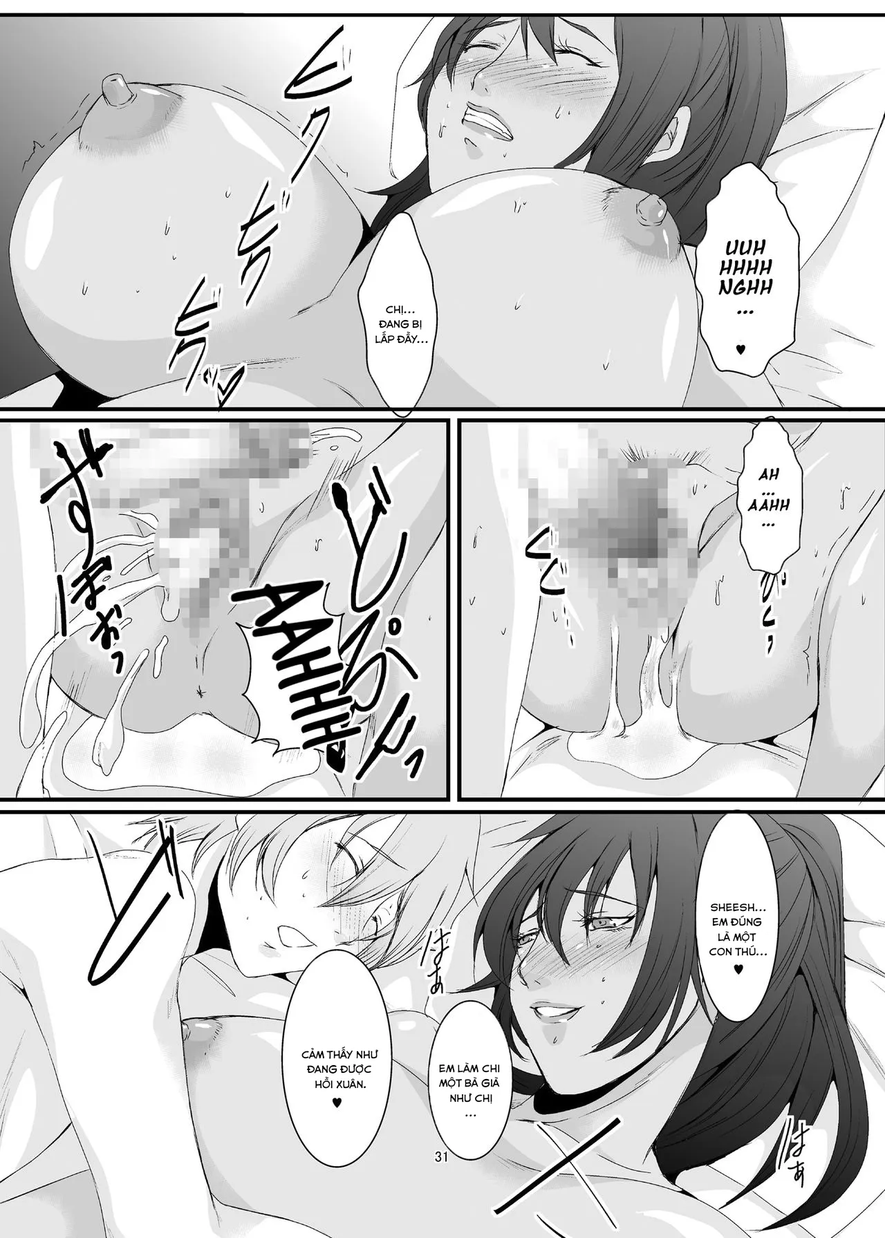 HentaiVN.net - Ảnh 25 - Oku-sama wa Moto Yariman -Besluted - Chap 1