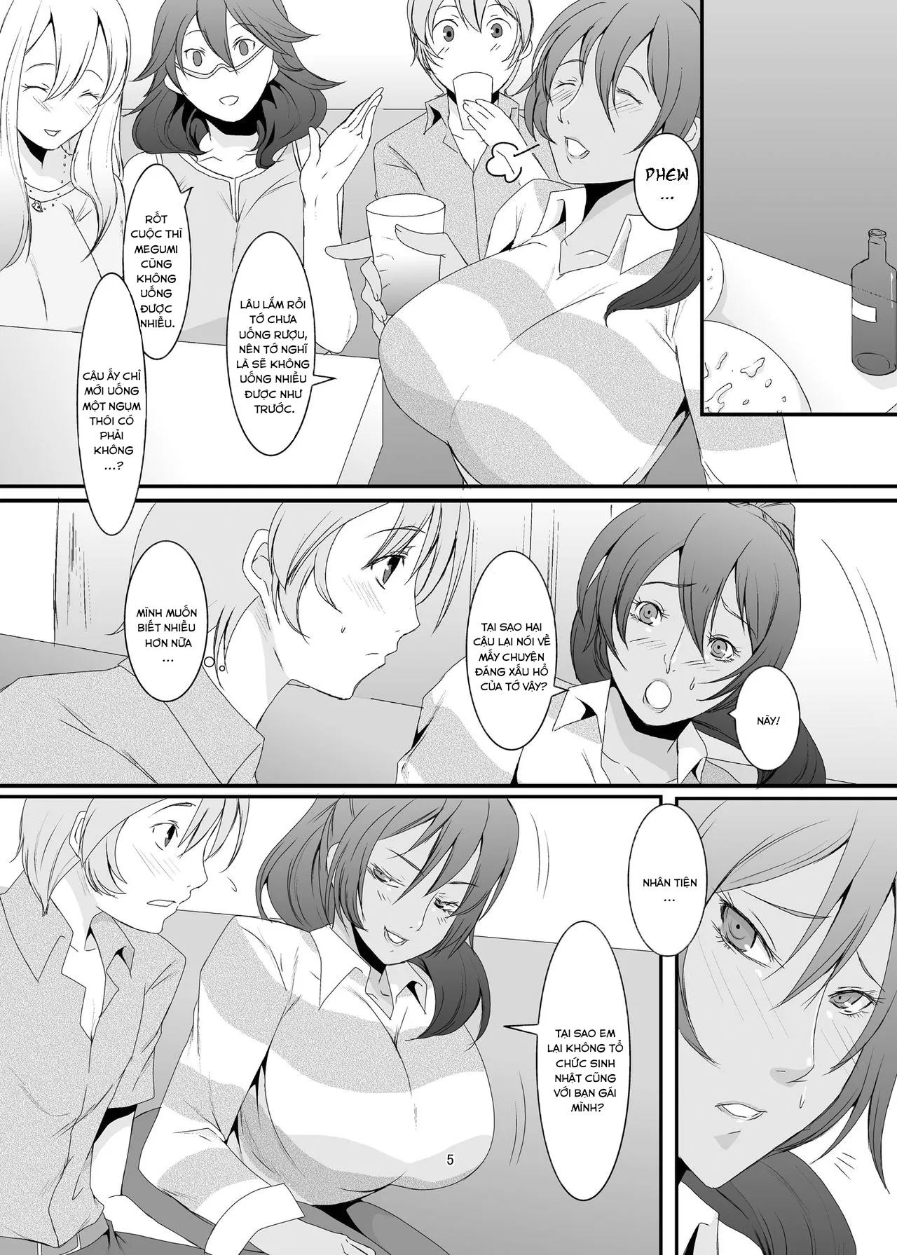 HentaiVN.net - Ảnh 5 - Oku-sama wa Moto Yariman -Besluted - Chap 1