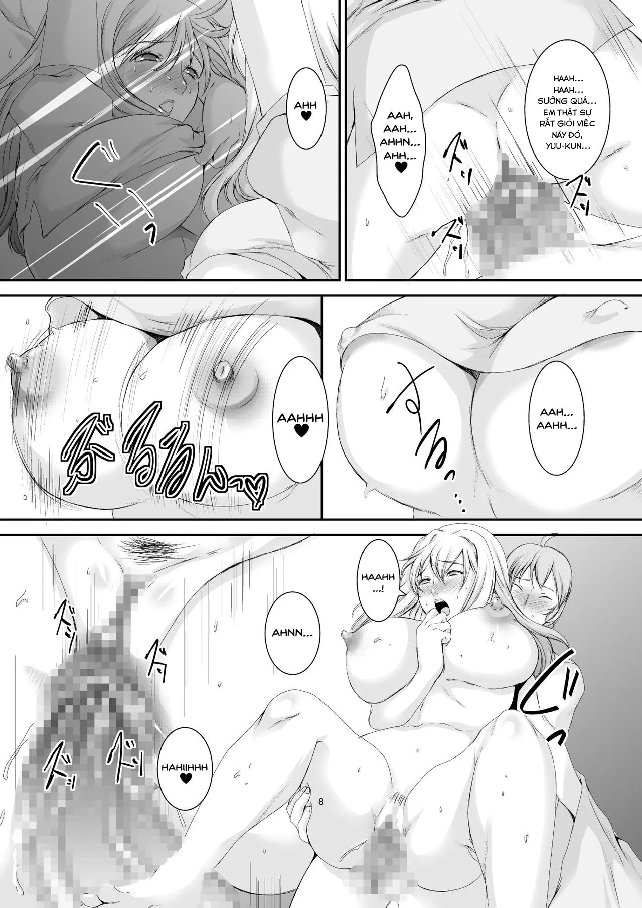 HentaiVN.net - Ảnh 8 - Oku-sama wa Moto Yariman -Besluted - Chap 2