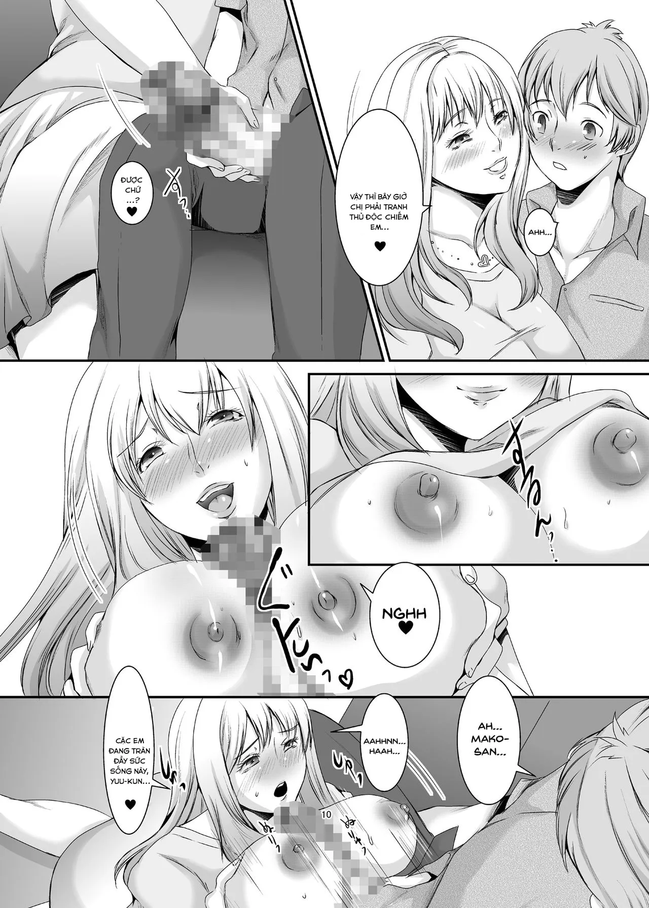 HentaiVN.net - Ảnh 8 - Oku-sama wa Moto Yariman -Besluted - Chap 3