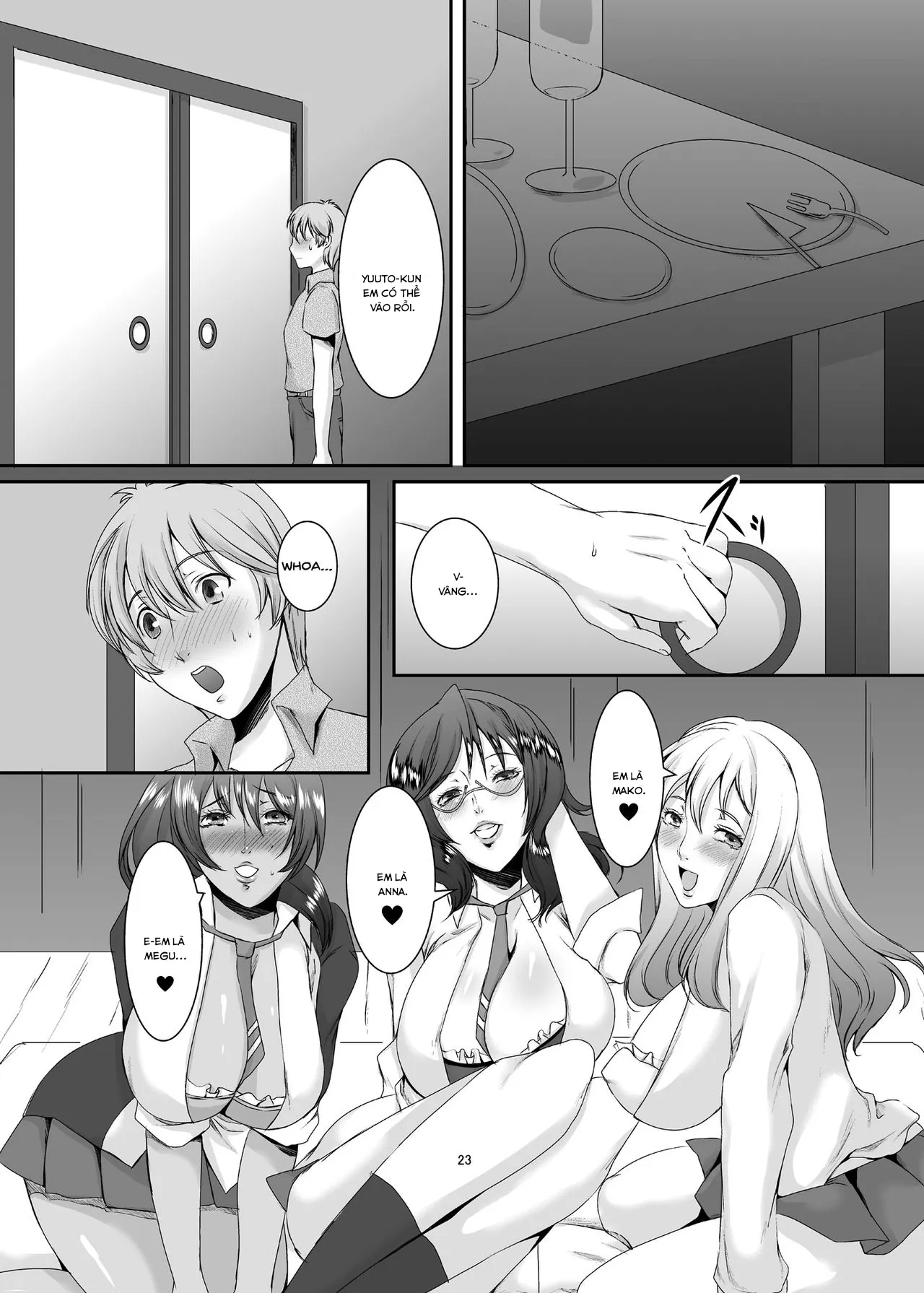 HentaiVN.net - Ảnh 18 - Oku-sama wa Moto Yariman -Besluted - Chap 3