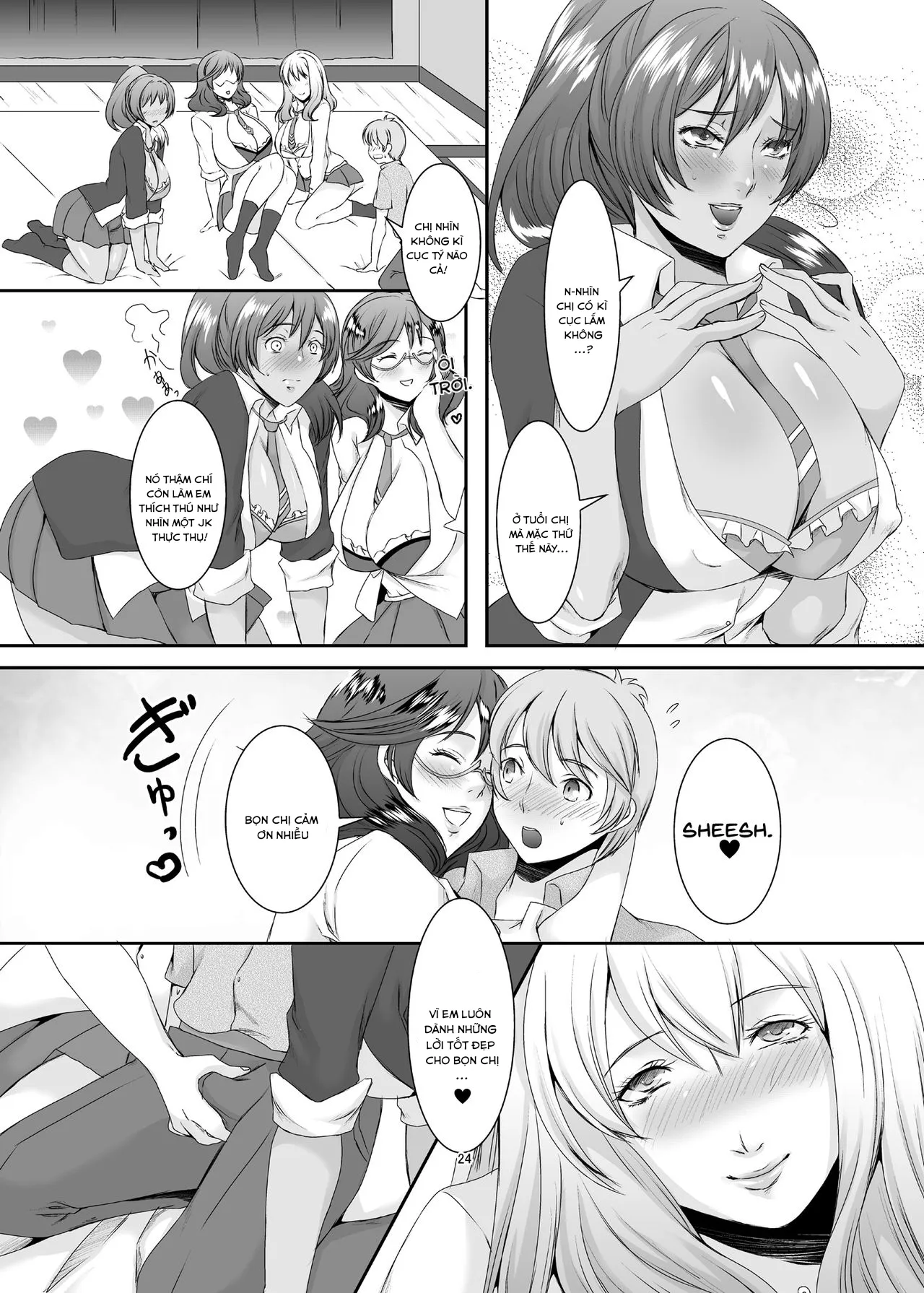 HentaiVN.net - Ảnh 19 - Oku-sama wa Moto Yariman -Besluted - Chap 3