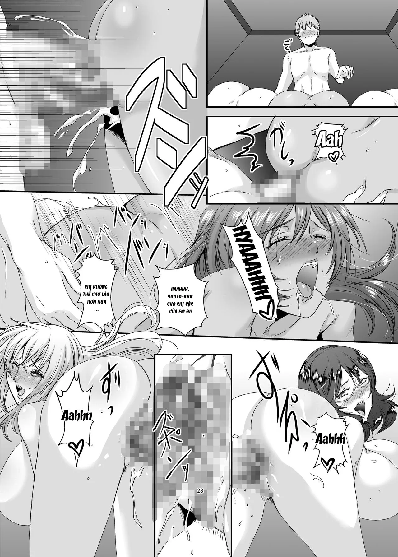 HentaiVN.net - Ảnh 22 - Oku-sama wa Moto Yariman -Besluted - Chap 3
