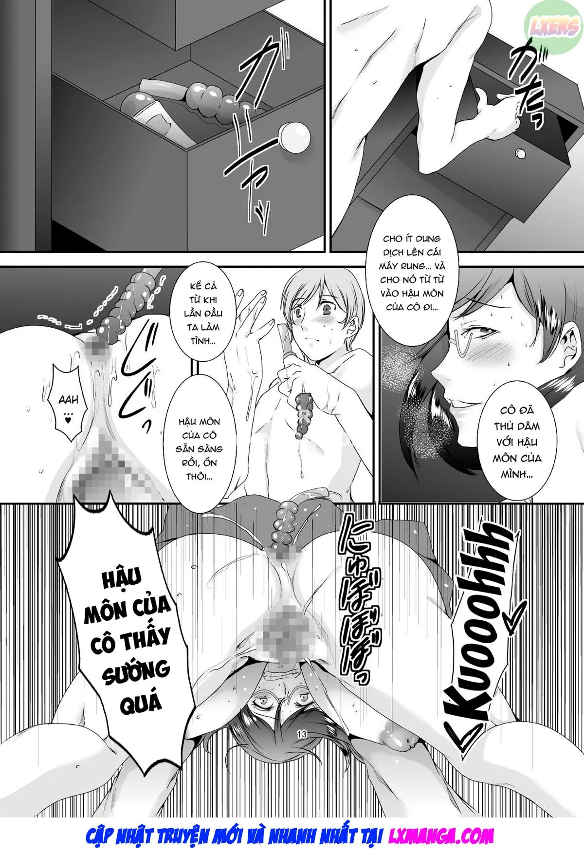 HentaiVN.net - Ảnh 17 - Oku-sama wa Moto Yariman -Besluted - Chap 5