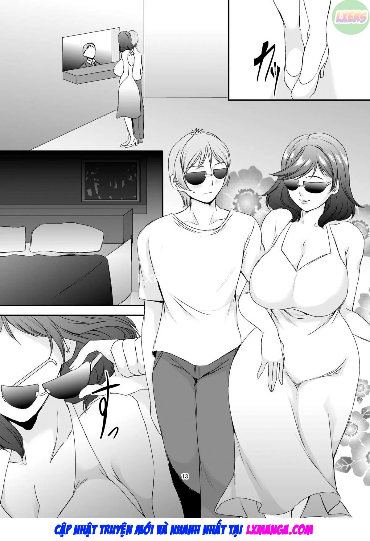 HentaiVN.net - Ảnh 17 - Oku-sama wa Moto Yariman -Besluted - Chap 8 - END