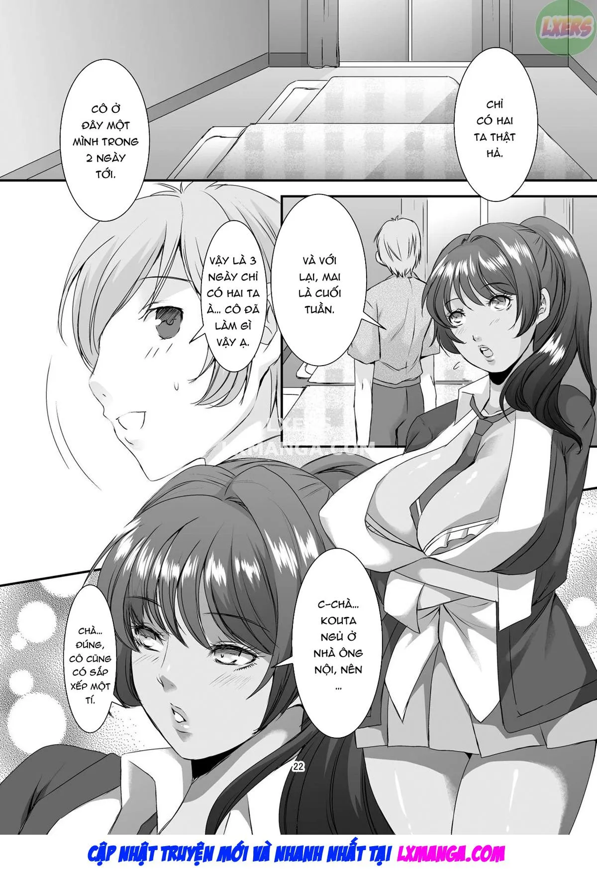HentaiVN.net - Ảnh 26 - Oku-sama wa Moto Yariman -Besluted - Chap 8 - END