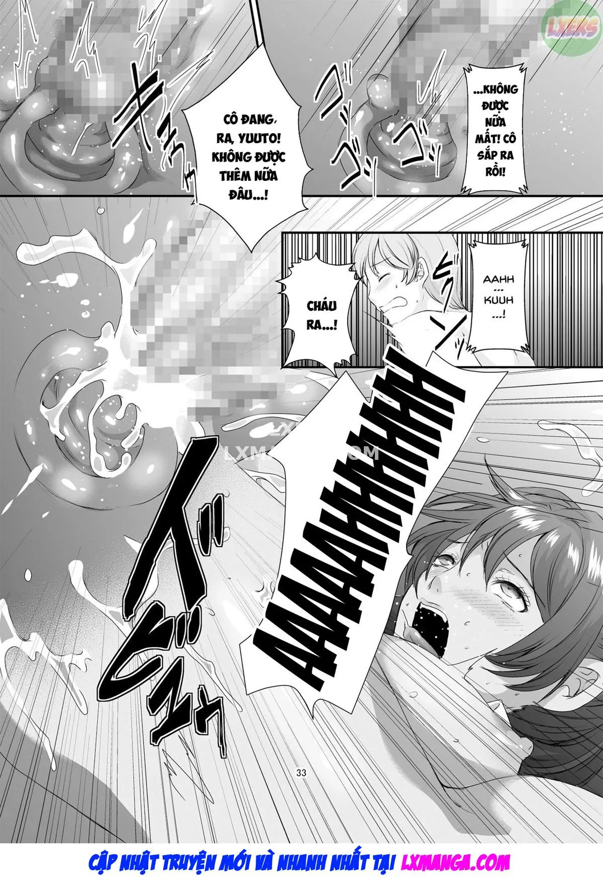HentaiVN.net - Ảnh 37 - Oku-sama wa Moto Yariman -Besluted - Chap 8 - END