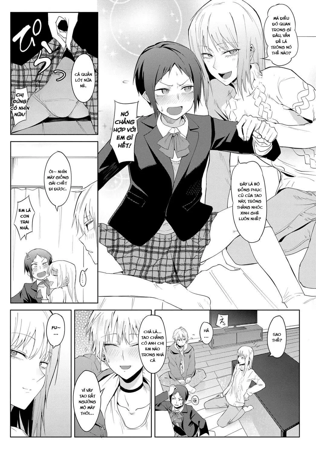 HentaiVN.net - Ảnh 3 - Swearing In Daytime [Hakuten Kebbai] - Chap 1.1