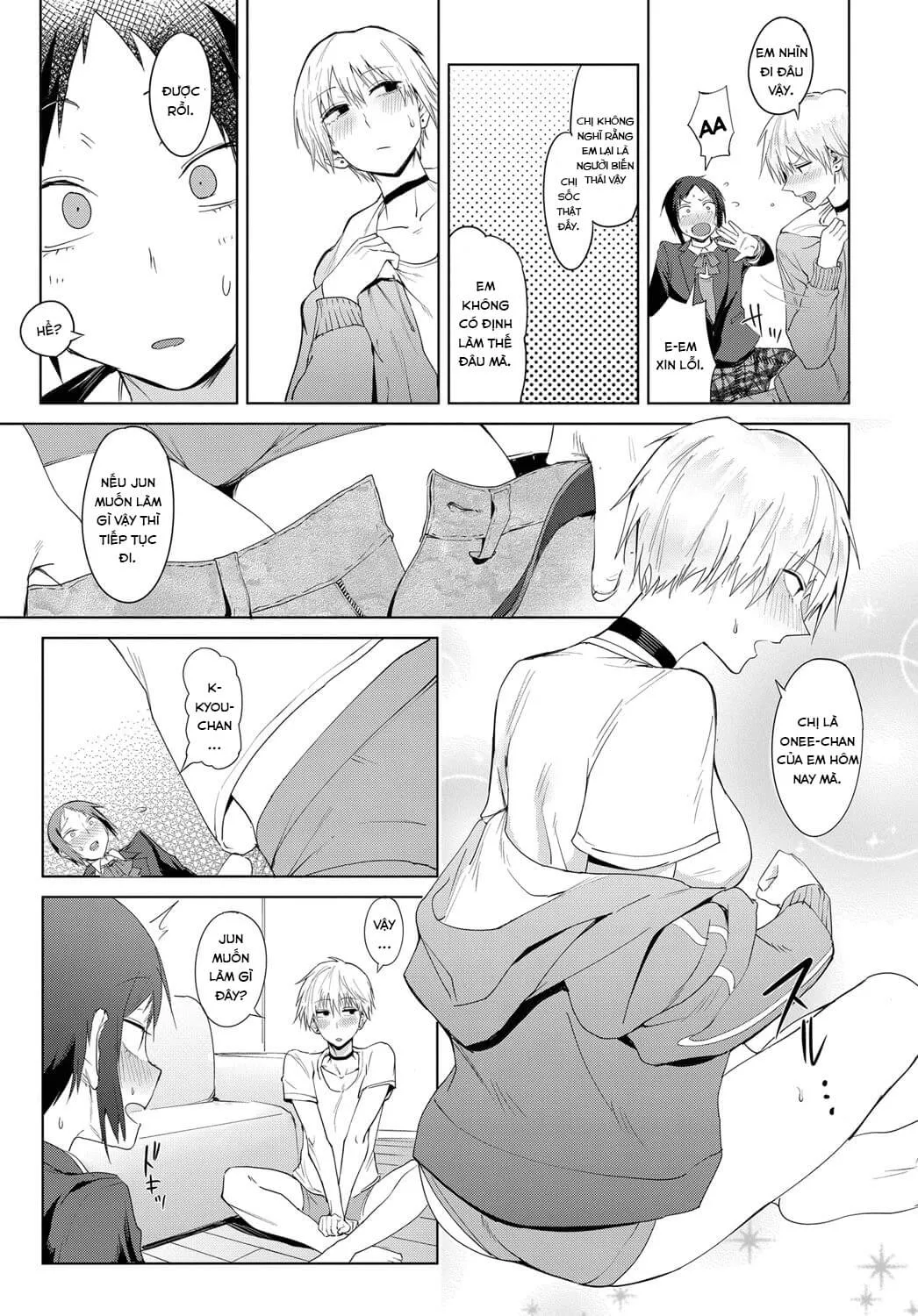HentaiVN.net - Ảnh 5 - Swearing In Daytime [Hakuten Kebbai] - Chap 1.1