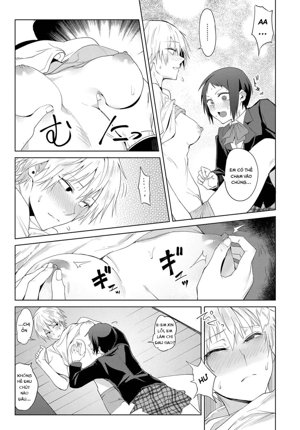 HentaiVN.net - Ảnh 7 - Swearing In Daytime [Hakuten Kebbai] - Chap 1.1