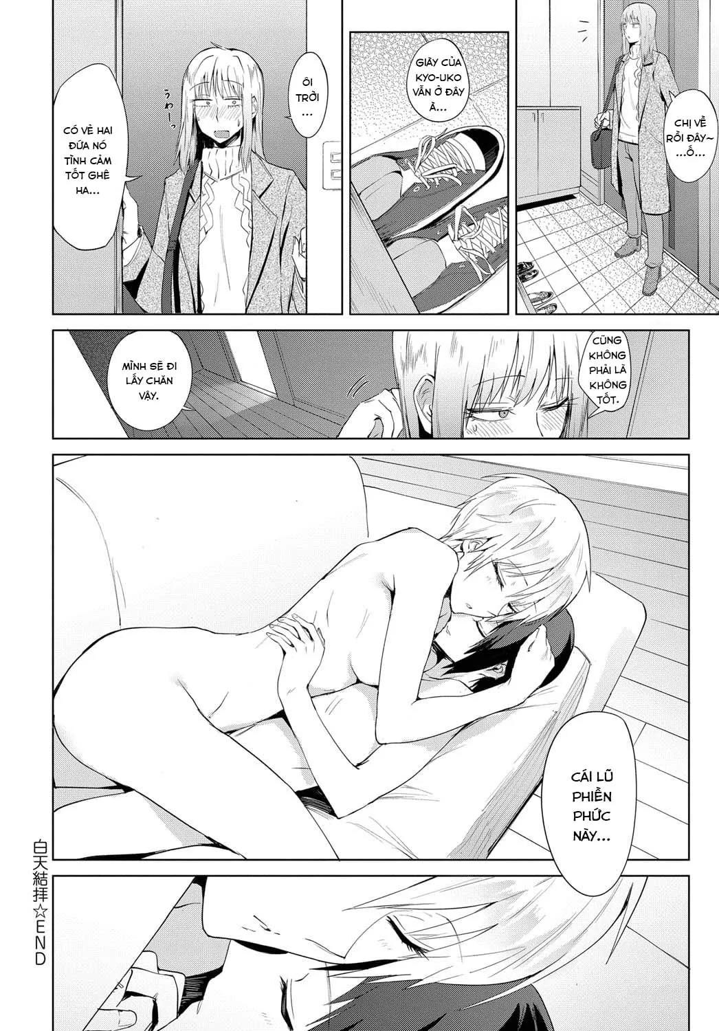 HentaiVN.net - Ảnh 8 - Swearing In Daytime [Hakuten Kebbai] - Chap 1.2