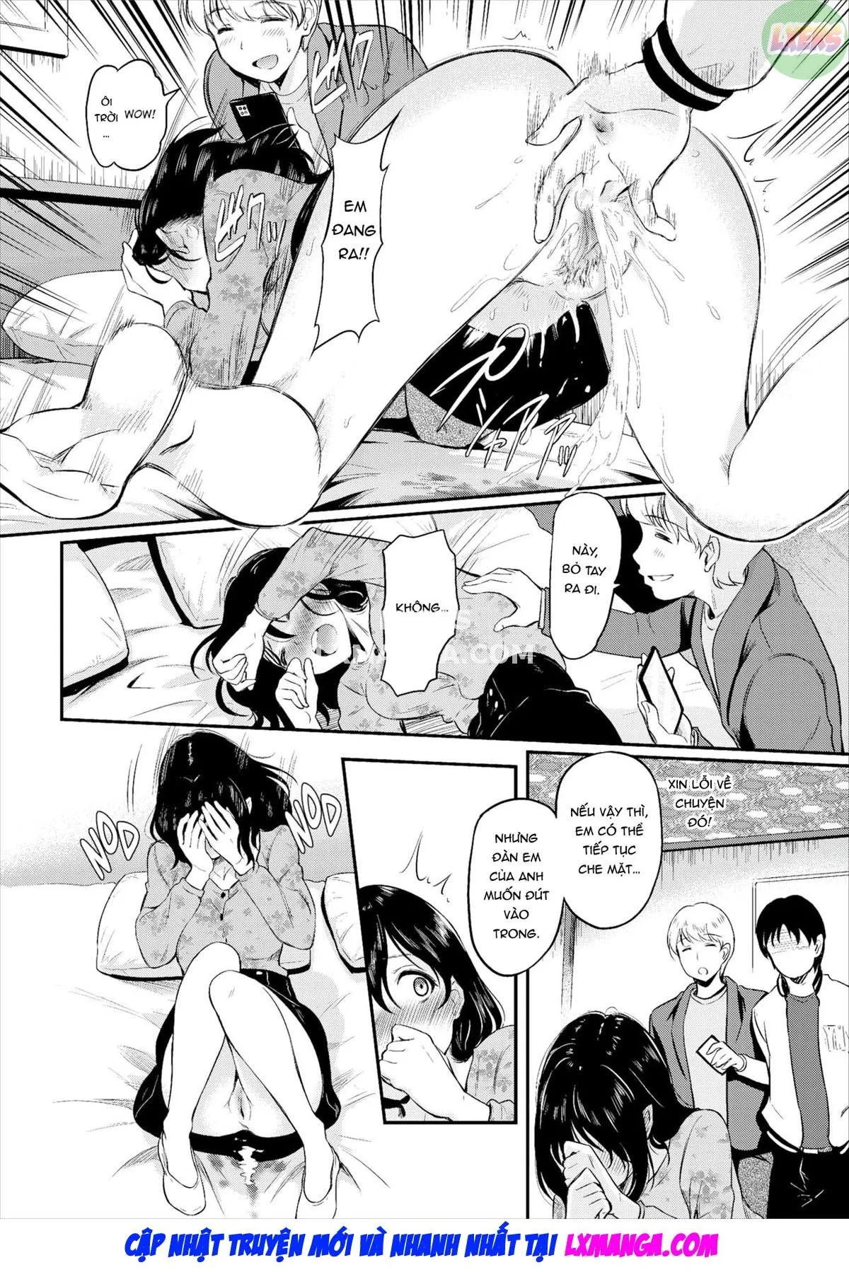 HentaiVN.net - Ảnh 12 - Đừng quay phim mà ❤ - Oneshot