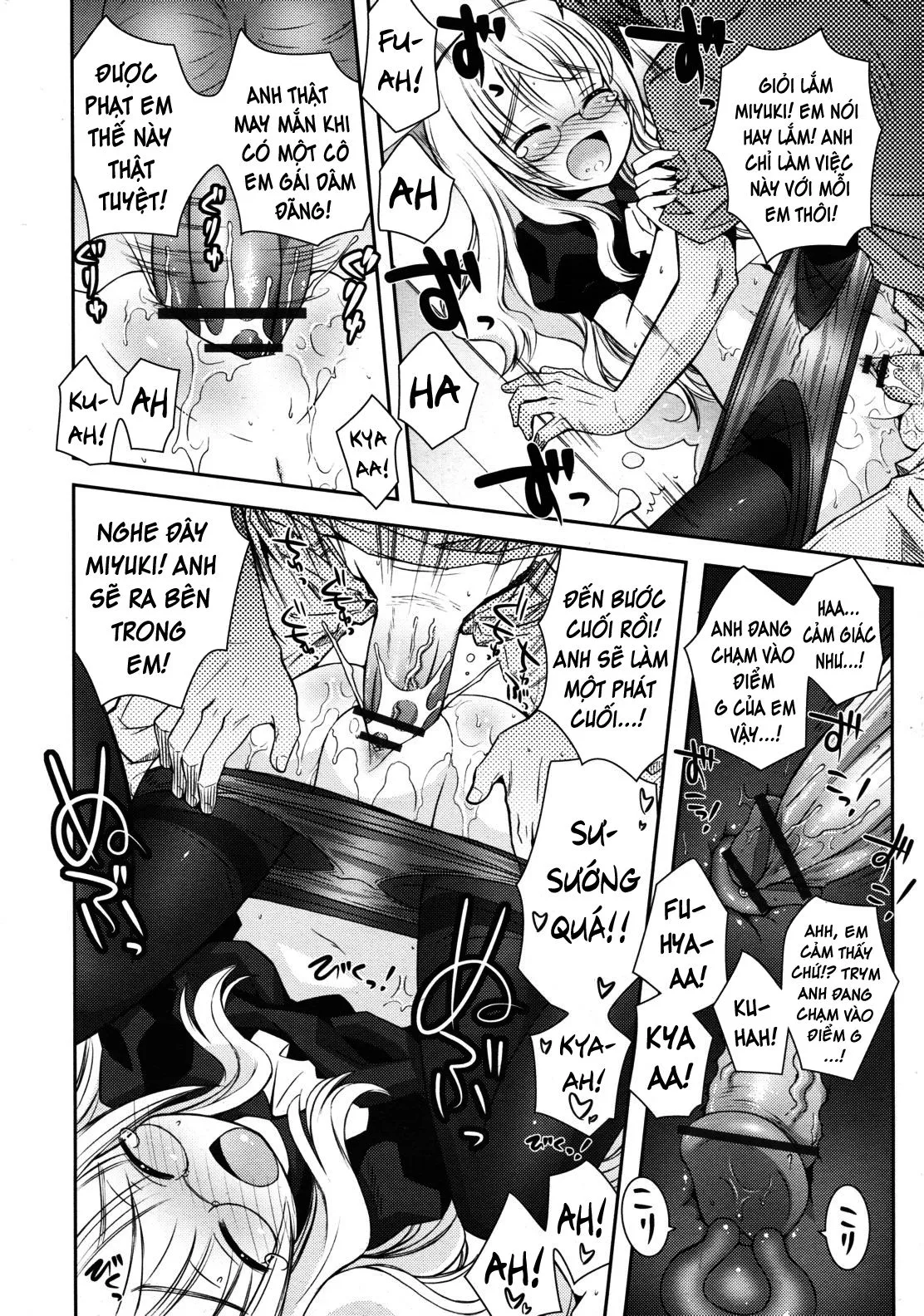 HentaiVN.net - Ảnh 14 - Trừng phạt cô em gái! [Punishment!] - Oneshot