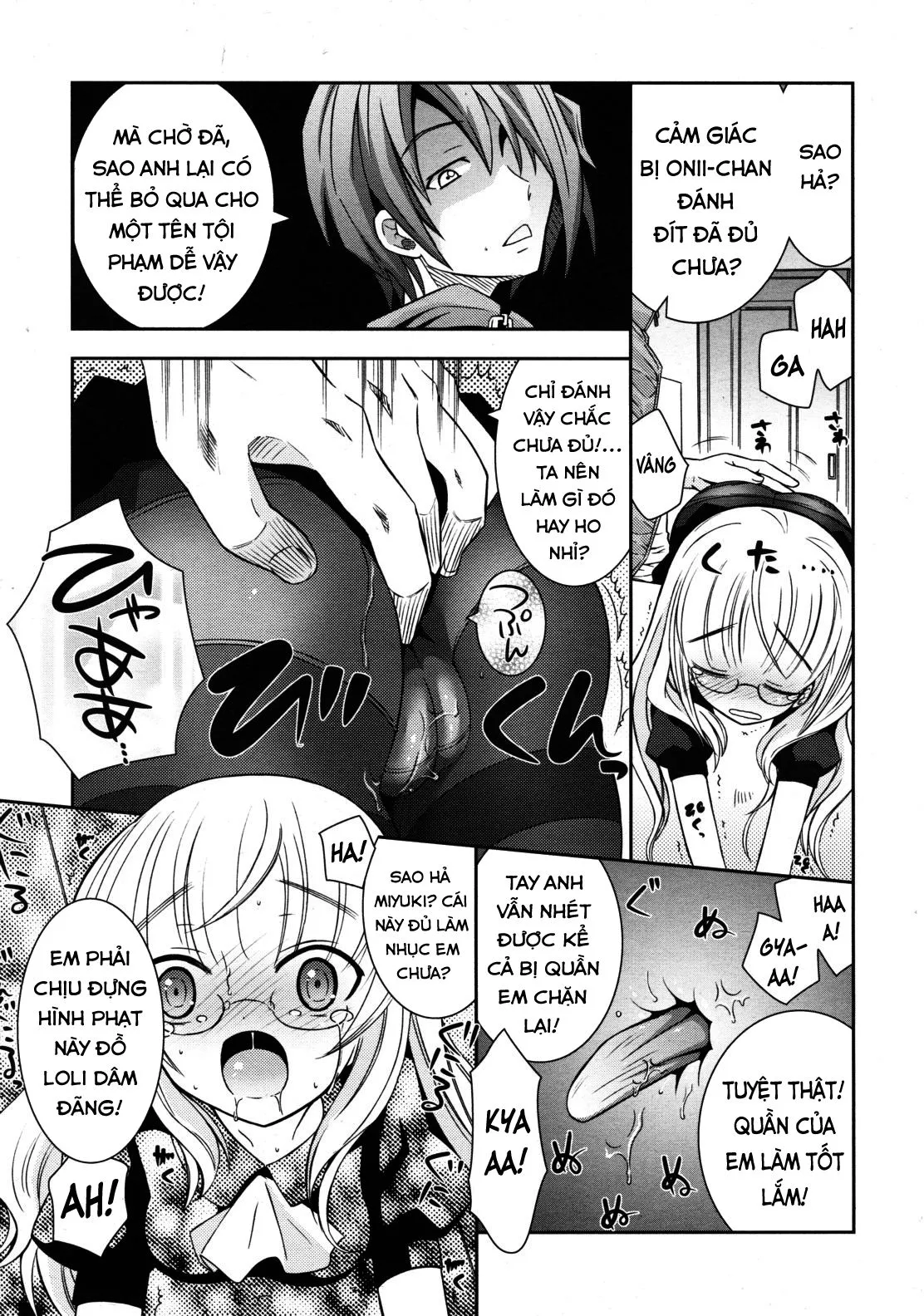 HentaiVN.net - Ảnh 7 - Trừng phạt cô em gái! [Punishment!] - Oneshot