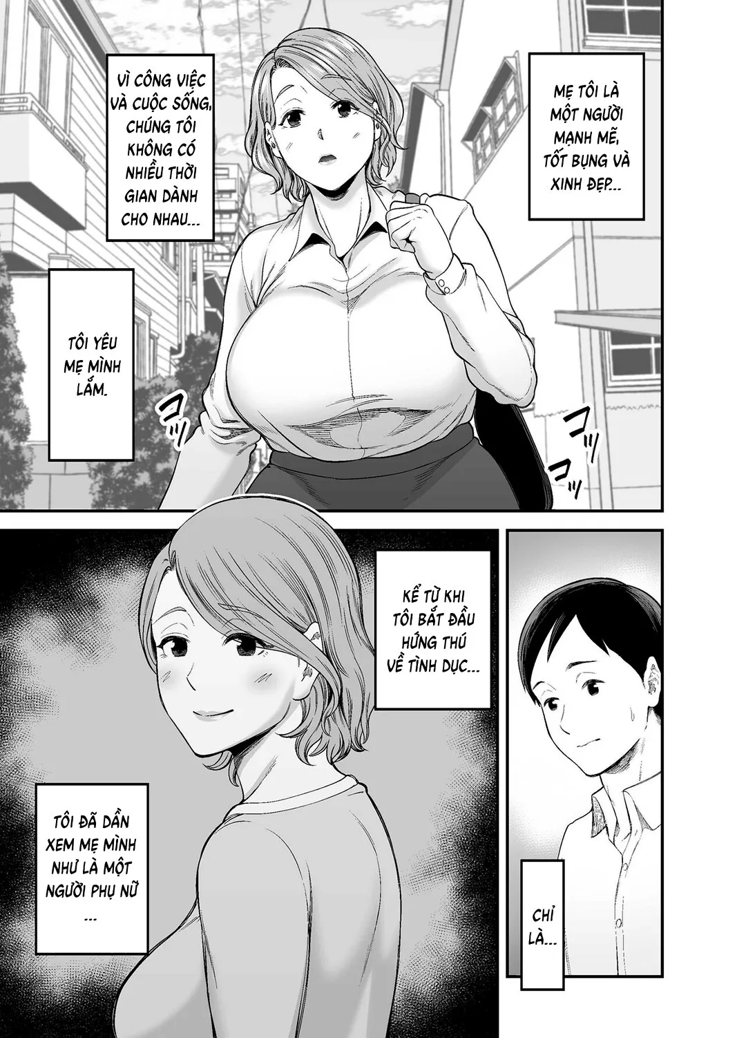 HentaiVN.net - Ảnh 6 - Mông to của mẹ quá sexy [Okaa-San No Dekajiri Ga Erosugite; Mom's Huge Ass Is Too Sexy] - Chap 1
