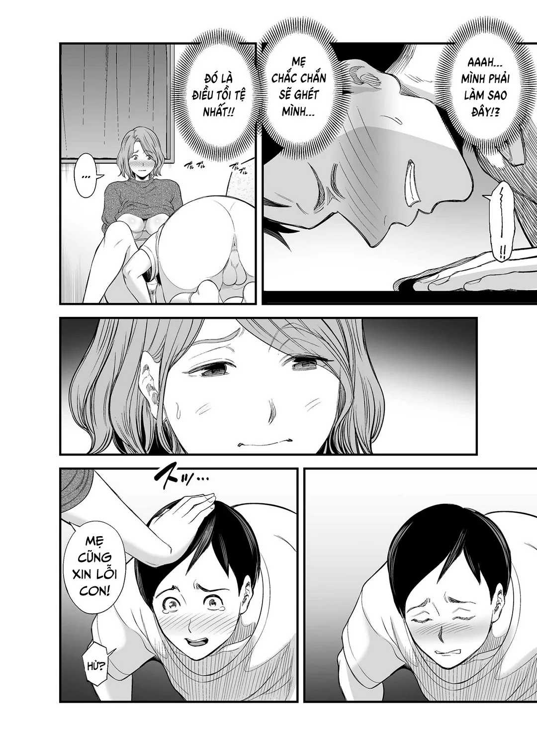 HentaiVN.net - Ảnh 9 - Mông to của mẹ quá sexy [Okaa-San No Dekajiri Ga Erosugite; Mom's Huge Ass Is Too Sexy] - Chap 2 - [END]