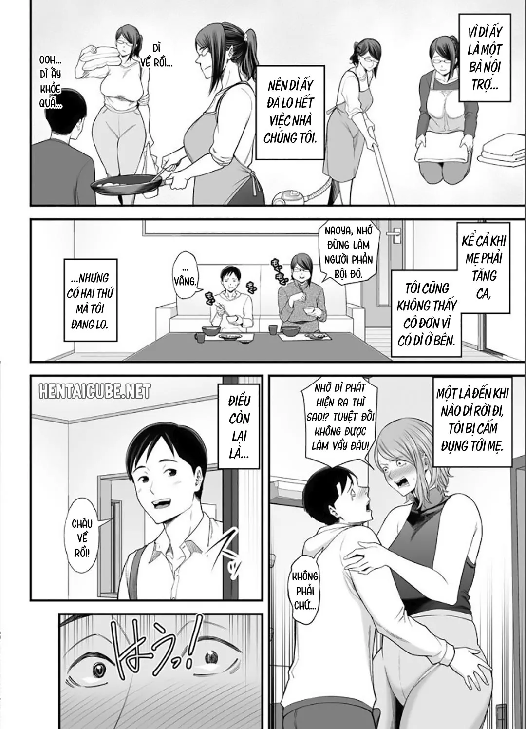 HentaiVN.net - Ảnh 20 - Mông to của mẹ quá sexy [Okaa-San No Dekajiri Ga Erosugite; Mom's Huge Ass Is Too Sexy] - Chap 2.1