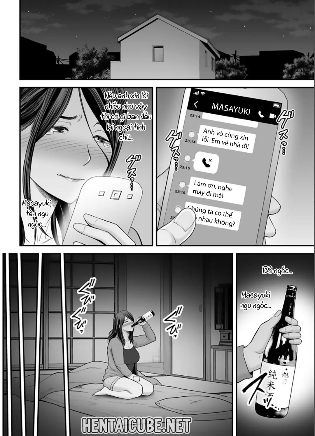 HentaiVN.net - Ảnh 24 - Mông to của mẹ quá sexy [Okaa-San No Dekajiri Ga Erosugite; Mom's Huge Ass Is Too Sexy] - Chap 2.1